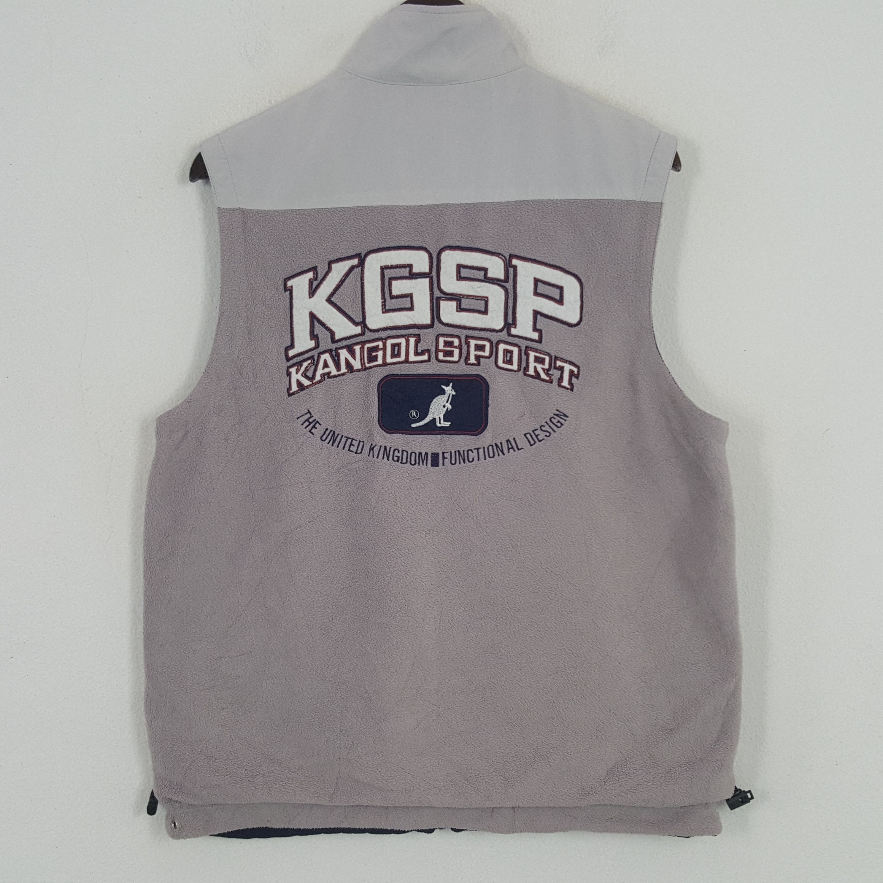 Kangol × Vintage Vintage KGSP Kangol Sport Reversible Vest Size US M / EU 48-50 / 2 - 1 Thumbnail