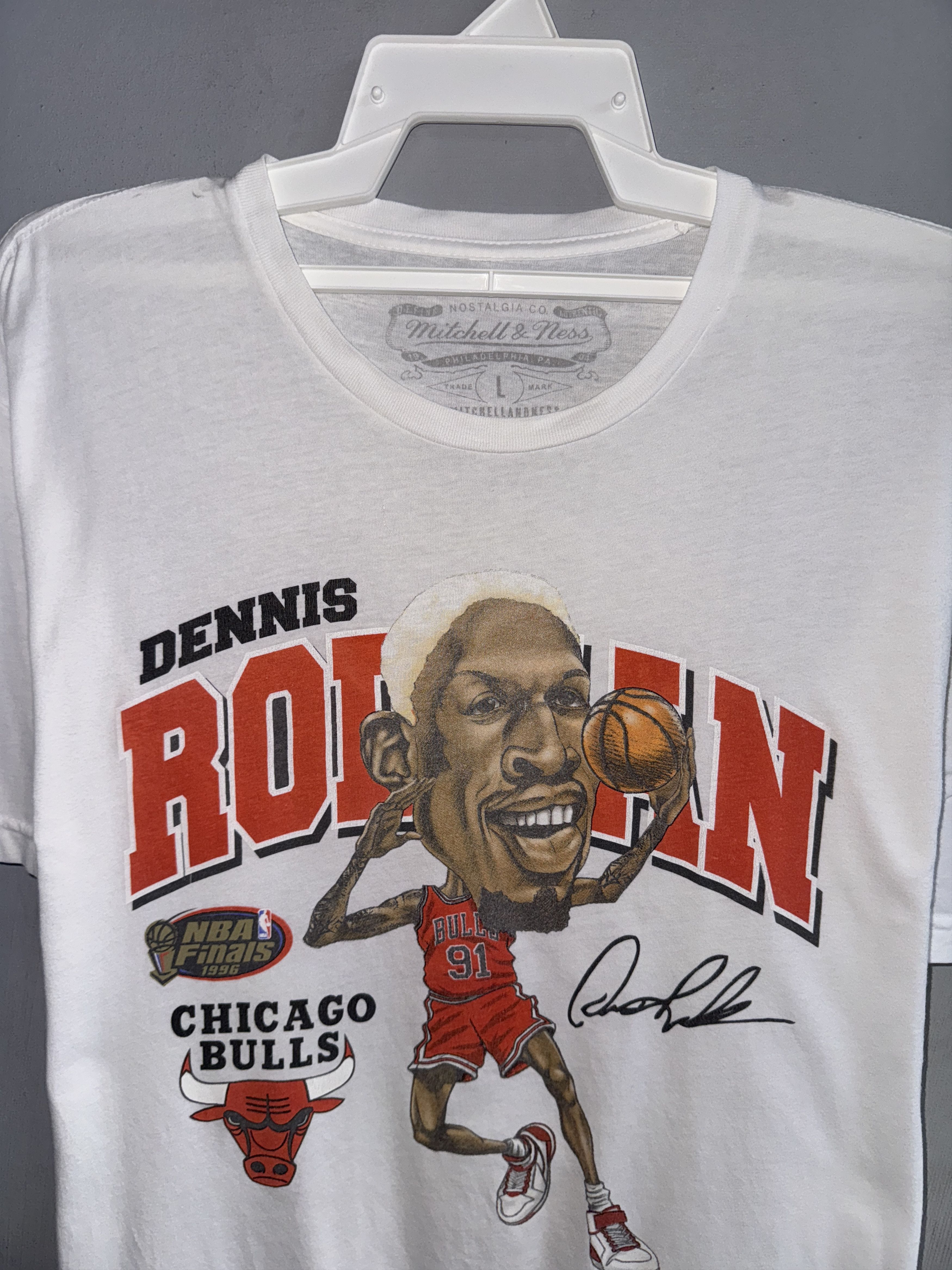 Mitchell & Ness Dennis Rodman Nba Shirt Size US L / EU 52-54 / 3 - 2 Thumbnail