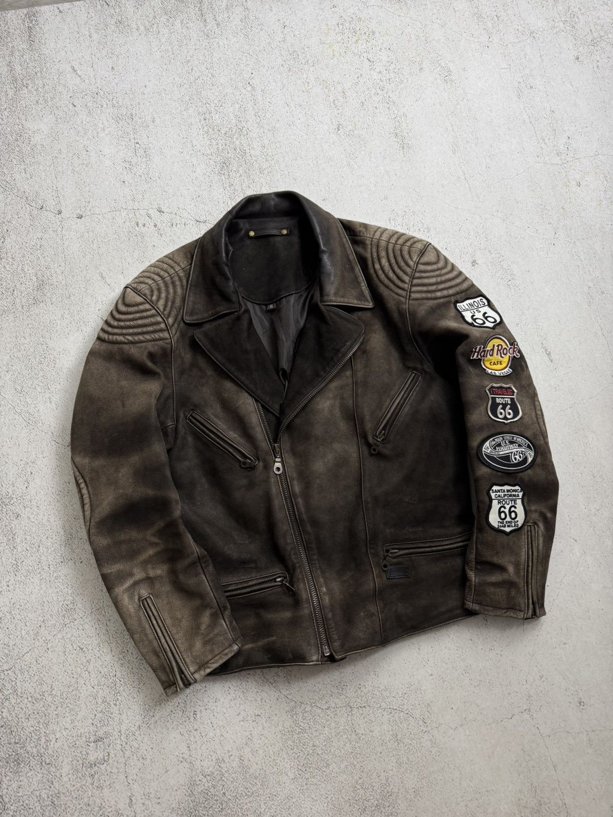 Genuine Leather Polo Motorcycles Vintage Leather Jacket Size US L / EU 52-54 / 3 - 4 Thumbnail