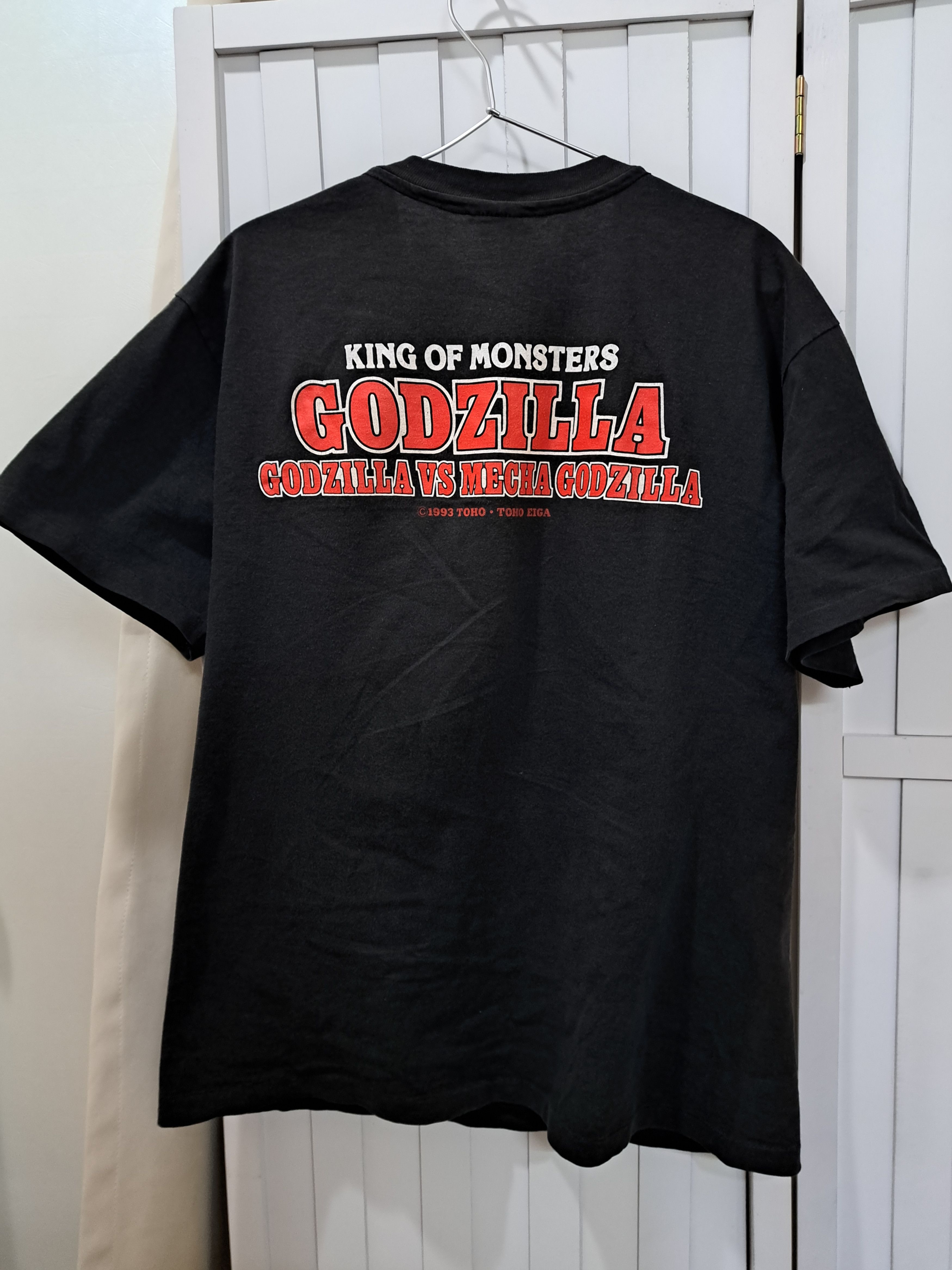 Vintage Vintage 1993 Godzilla vs Mecha Godzilla movie T-Shirt Size US L / EU 52-54 / 3 - 3 Thumbnail