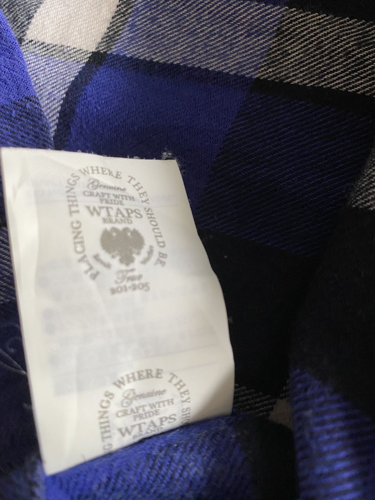 Wtaps WTAPS SPEC 201-205 Flannel Shirt Size US S / EU 44-46 / 1 - 5 Thumbnail