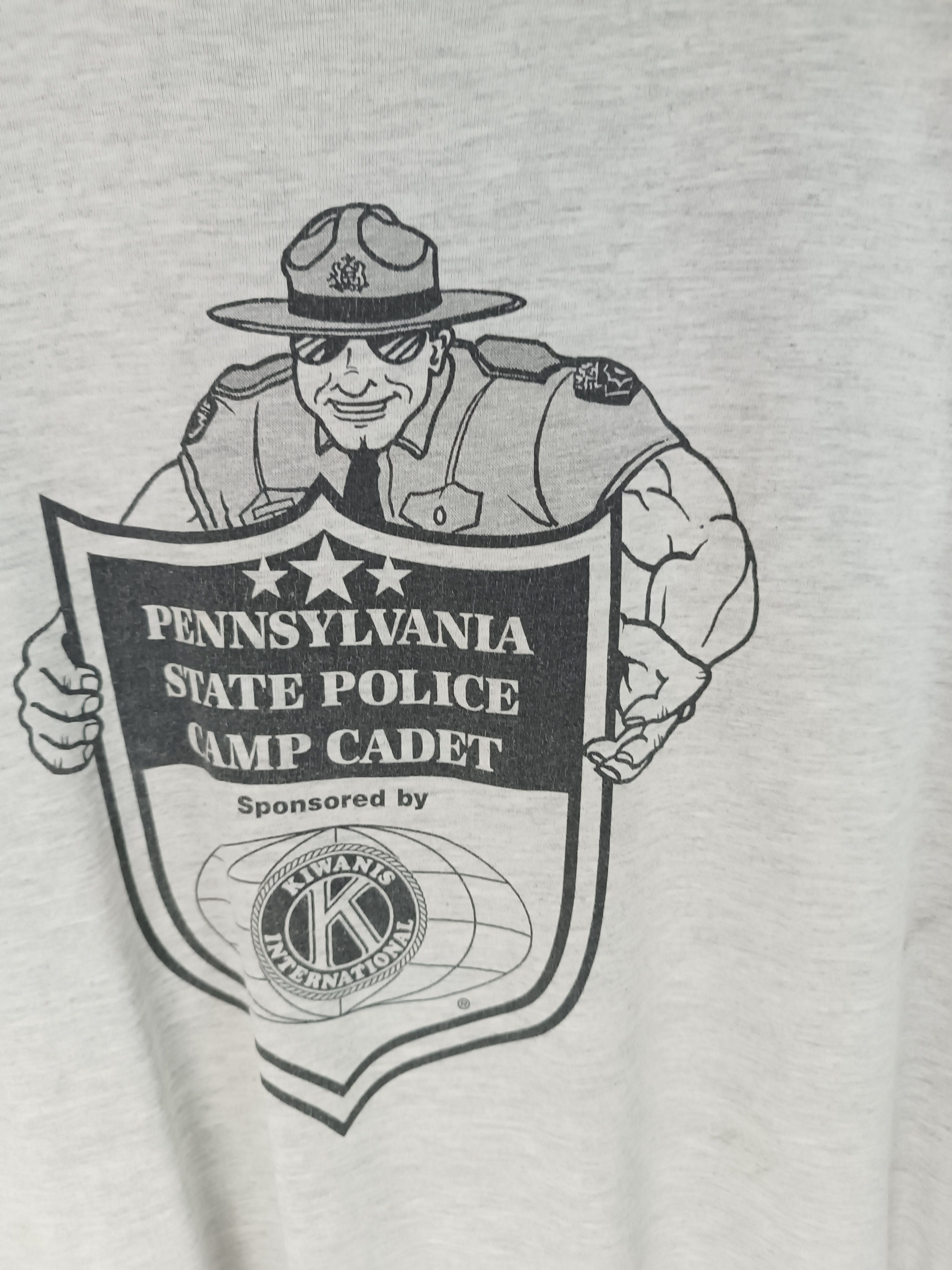 Vintage VINTAGE 90'S PENNSYLVANIA STATE POLICE CADET TEE VERY RARE Size US L / EU 52-54 / 3 - 10 Thumbnail