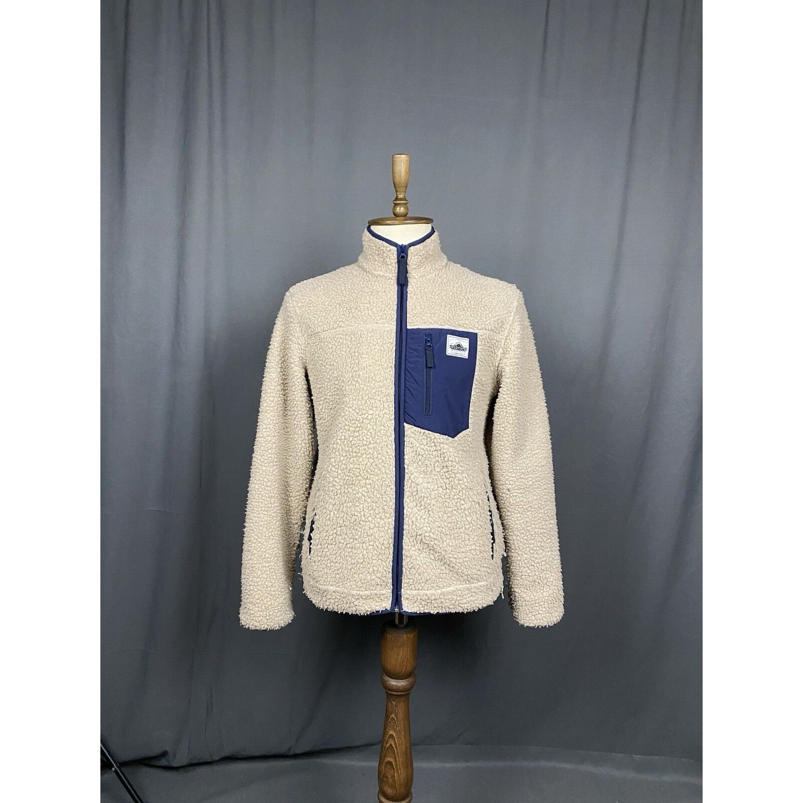 Penfield Penfield Men's Beige Deep Pile Sherpa Jacket Size L Size US L / EU 52-54 / 3 - 3 Thumbnail