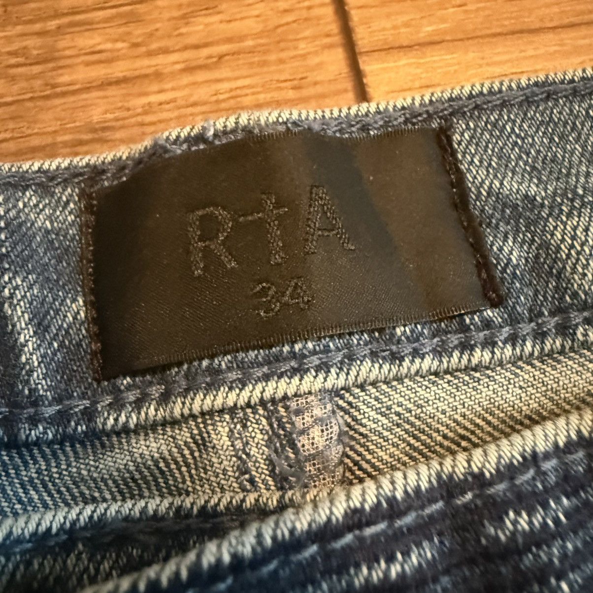 Rta RTA Slate Vintage Indigo Cargo Denim Size US 34 / EU 50 - 3 Thumbnail