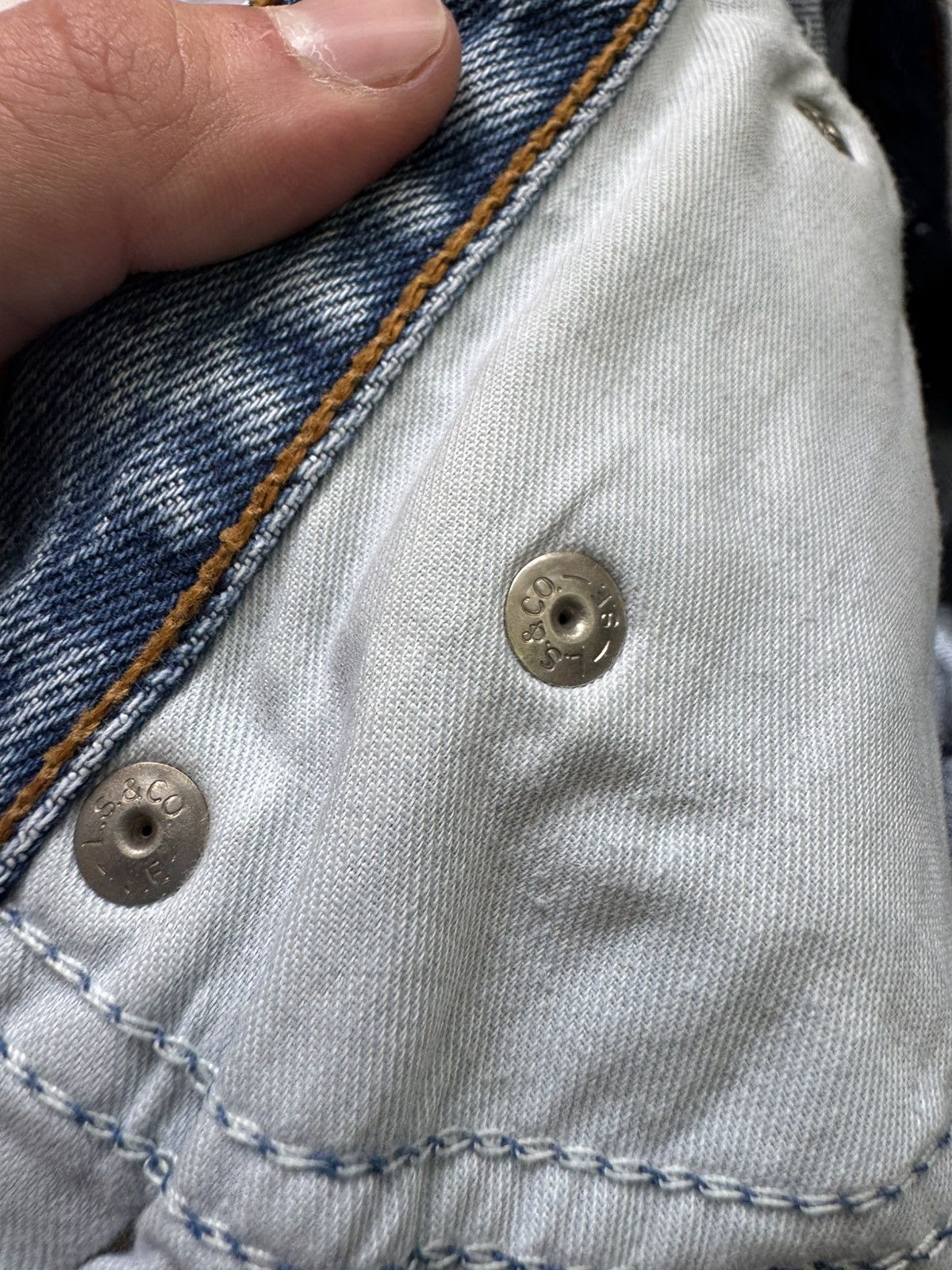 Levi's × Vintage Vintage Levi’s Levi’s style 615 orange tab Size US 34 / EU 50 - 20 Thumbnail