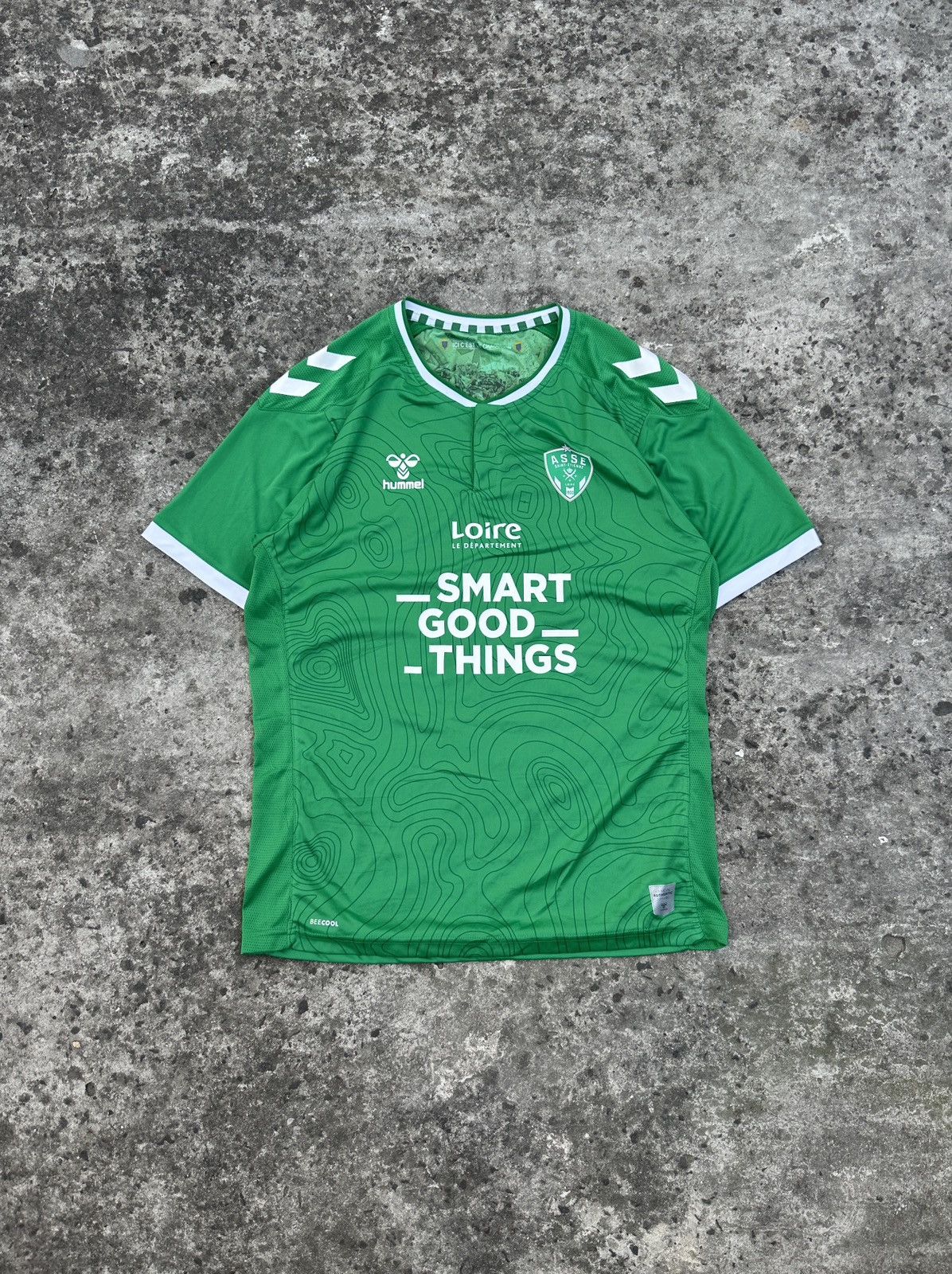 Hummel ASSE Saint-Etienne Hummel Soccer Jersey Streetwear Rare M Size US M / EU 48-50 / 2 - 1 Thumbnail