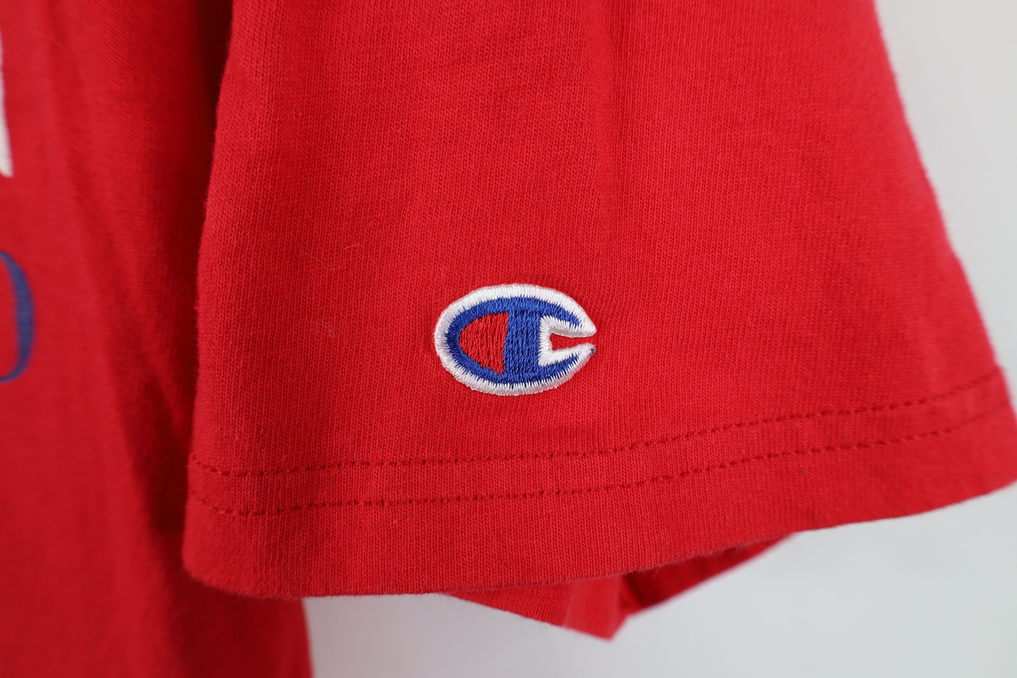 Champion Vintage Y2K 2000 Champion Spell Sail Boston Sailing T-Shirt Size US L / EU 52-54 / 3 - 4 Thumbnail