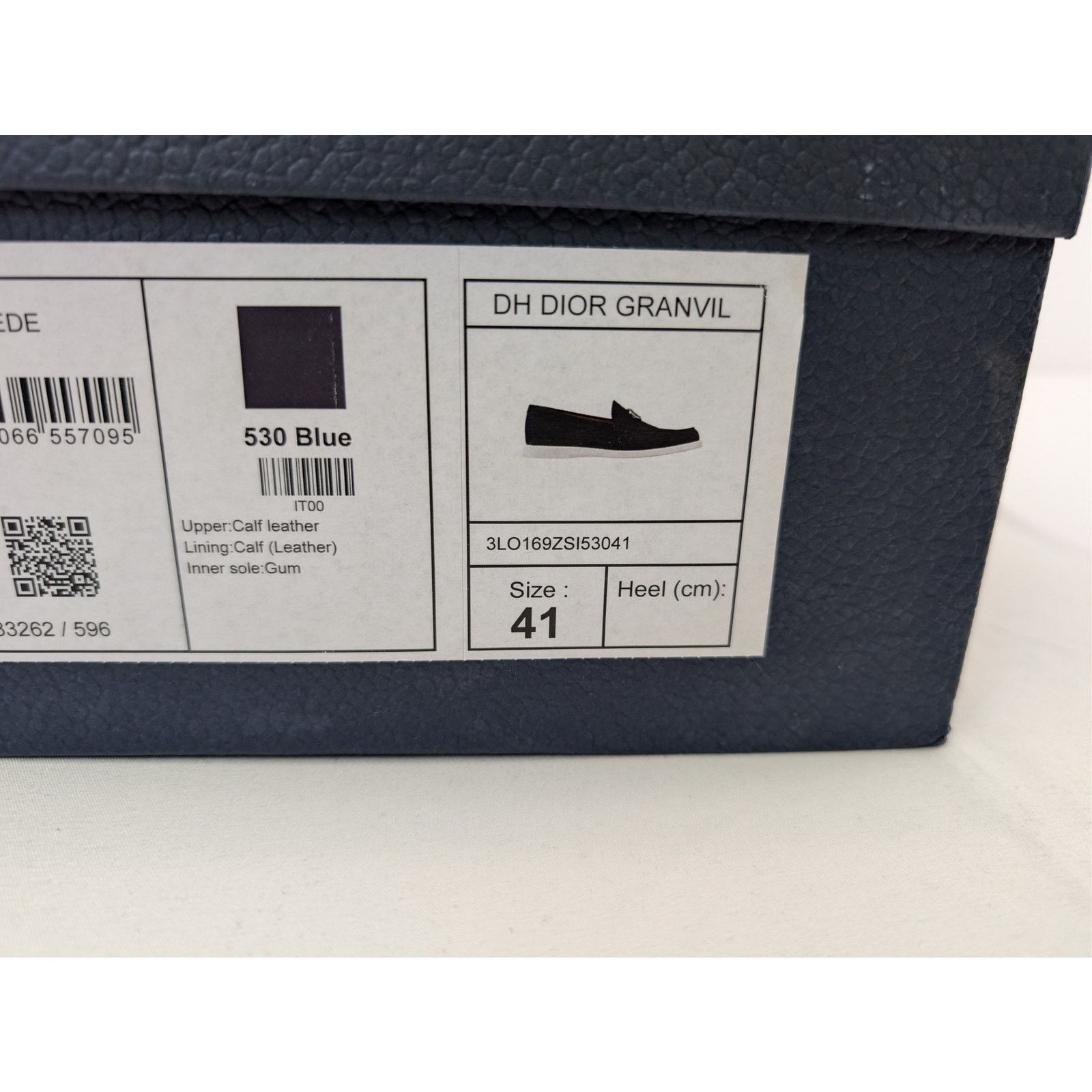 Dior o1rshd1 D'Granville suede Loafers Shoe Boots in navy blue Size US 8 / EU 41 - 22 Thumbnail