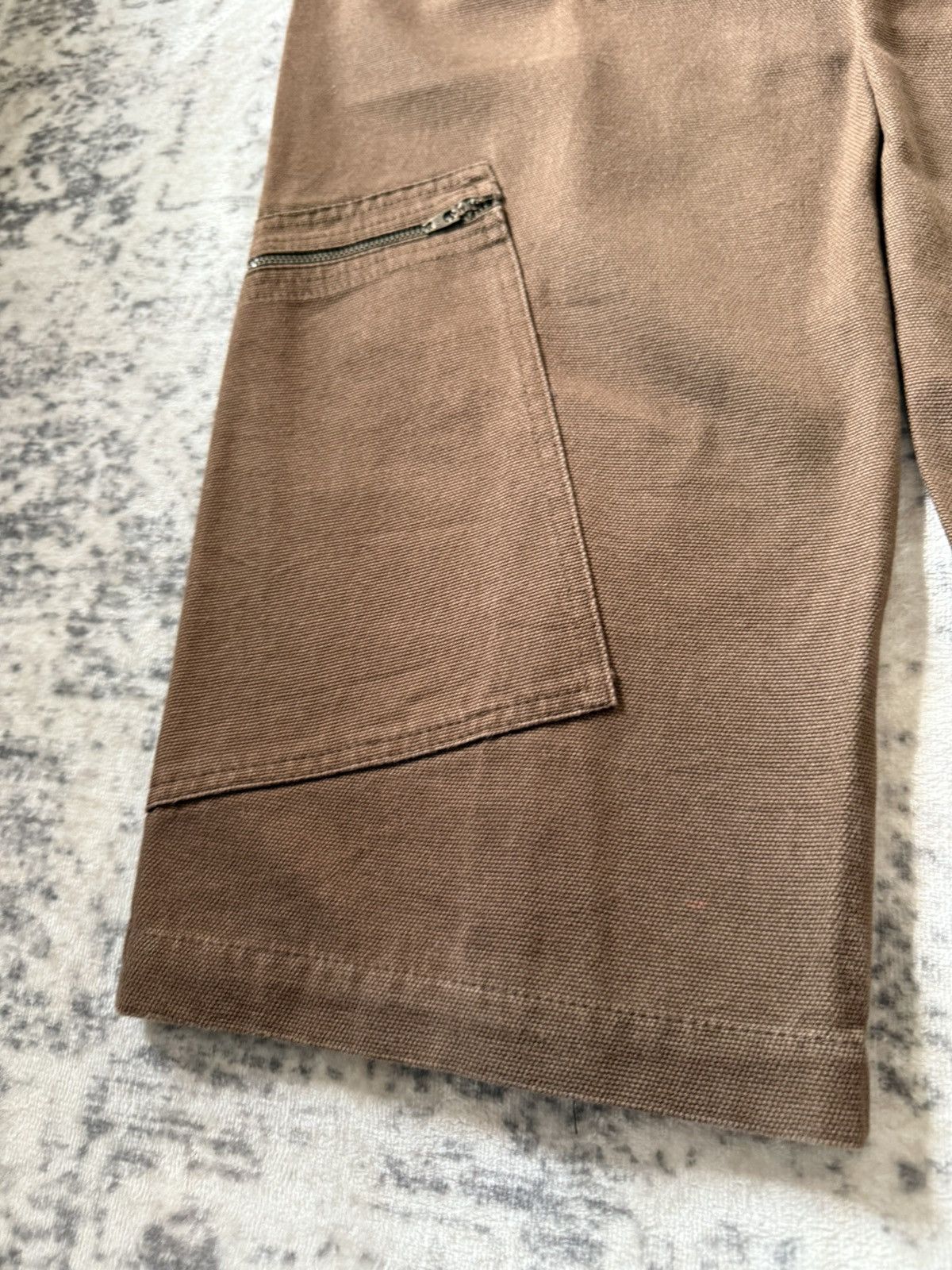 Japanese Brand Amore Puro Japan Deconstructed Heavy Cargo Baggy Pants Size US 29 - 22 Thumbnail