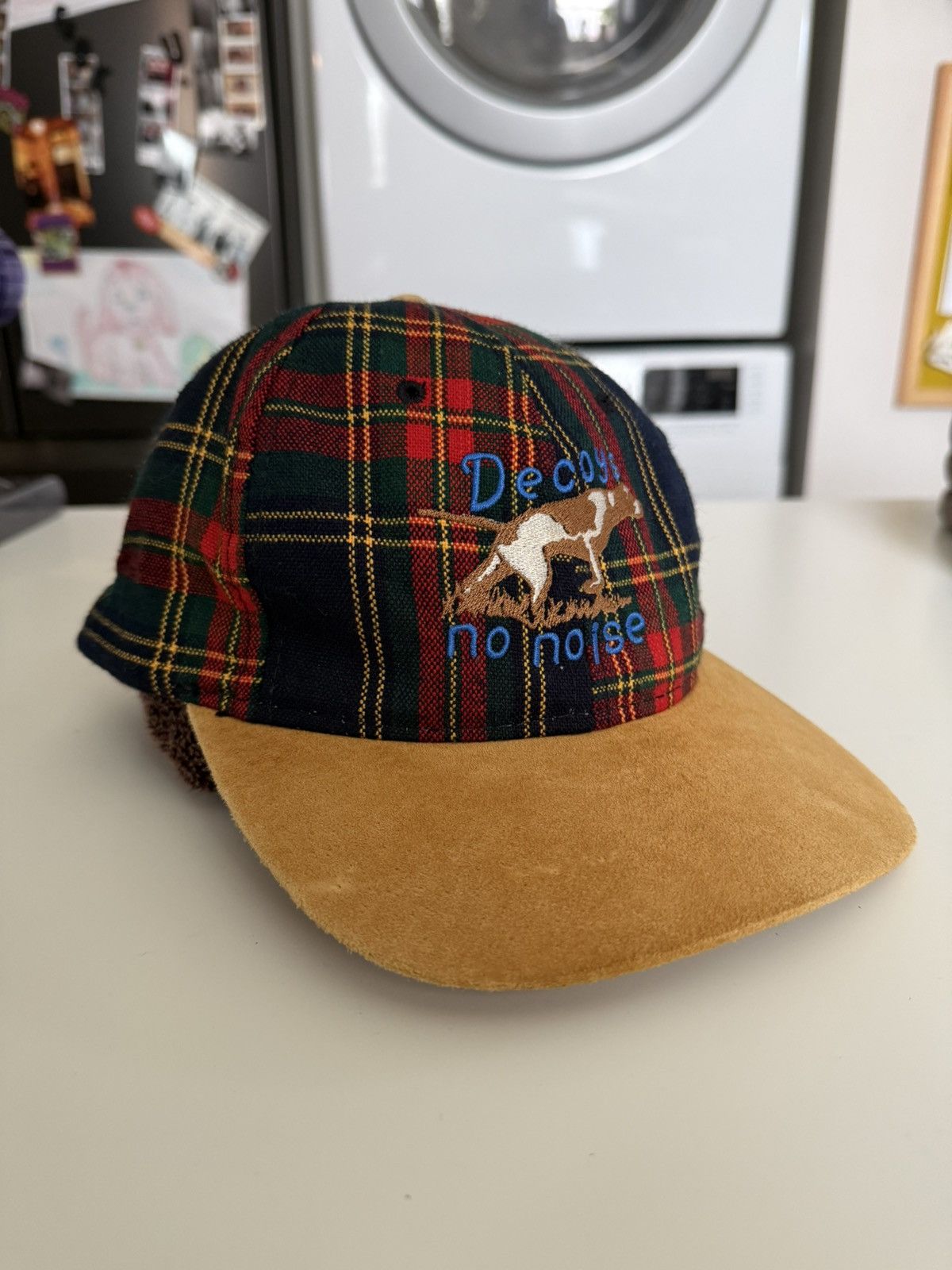 Vintage Vintage Tartan Suede Brim German Pointer Hat Size ONE SIZE - 1 Thumbnail