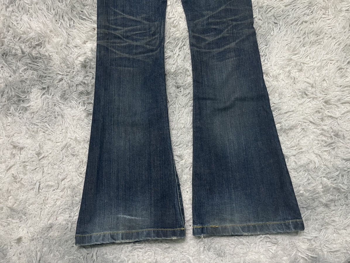 Hysteric Glamour VINTAGE HYSTERIC GLAMOUR FLARE DENIM PANT RARE Size US 28 / EU 44 - 14 Thumbnail