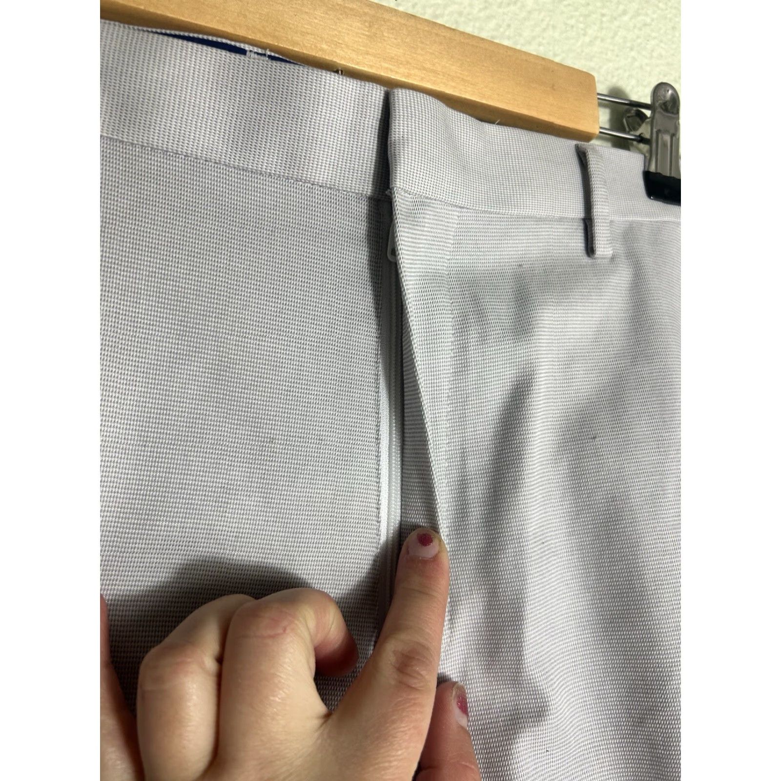 Banana Republic Banana Republic Dress Pants Men Slim Grey Flat Front 32x30 Modern Modern Slim Fit Casual Collegiate City Preppy Mens Size US 32 / EU 48 - 6 Thumbnail