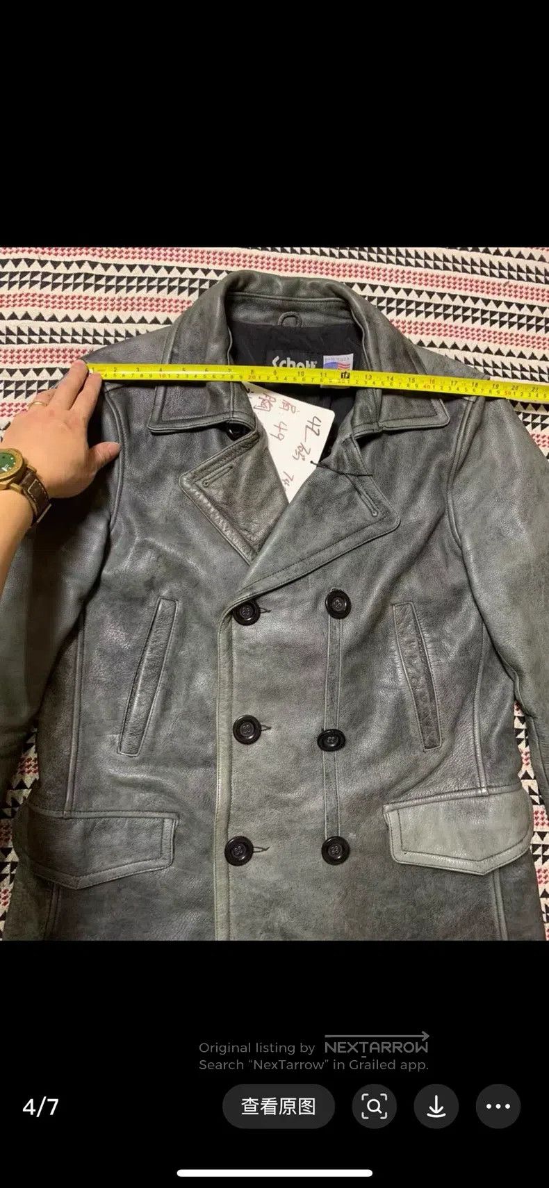 Schott Schott 740 leather coat Size US S / EU 44-46 / 1 - 4 Thumbnail