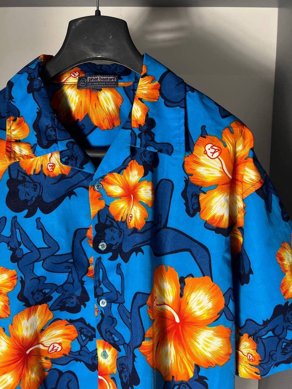 Hook-Ups VINTAGE HAWAII DESIGNER SEXY PORNHUB FLOWER RETRO 90s Y2K Size US L / EU 52-54 / 3 - 2 Thumbnail