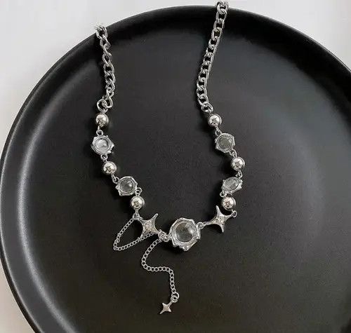 Jewelry Natsuko x Maezo Silver Color Y2K Pendant Necklace Size ONE SIZE - 3 Thumbnail
