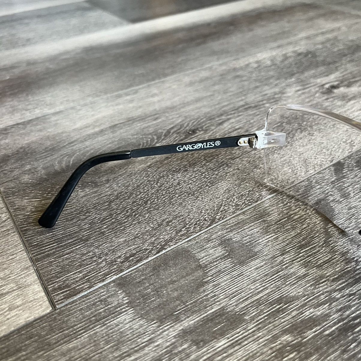 Vintage Vintage 1990s Gargoyles Terminator Model Clear Sport Glasses Size ONE SIZE - 6 Thumbnail