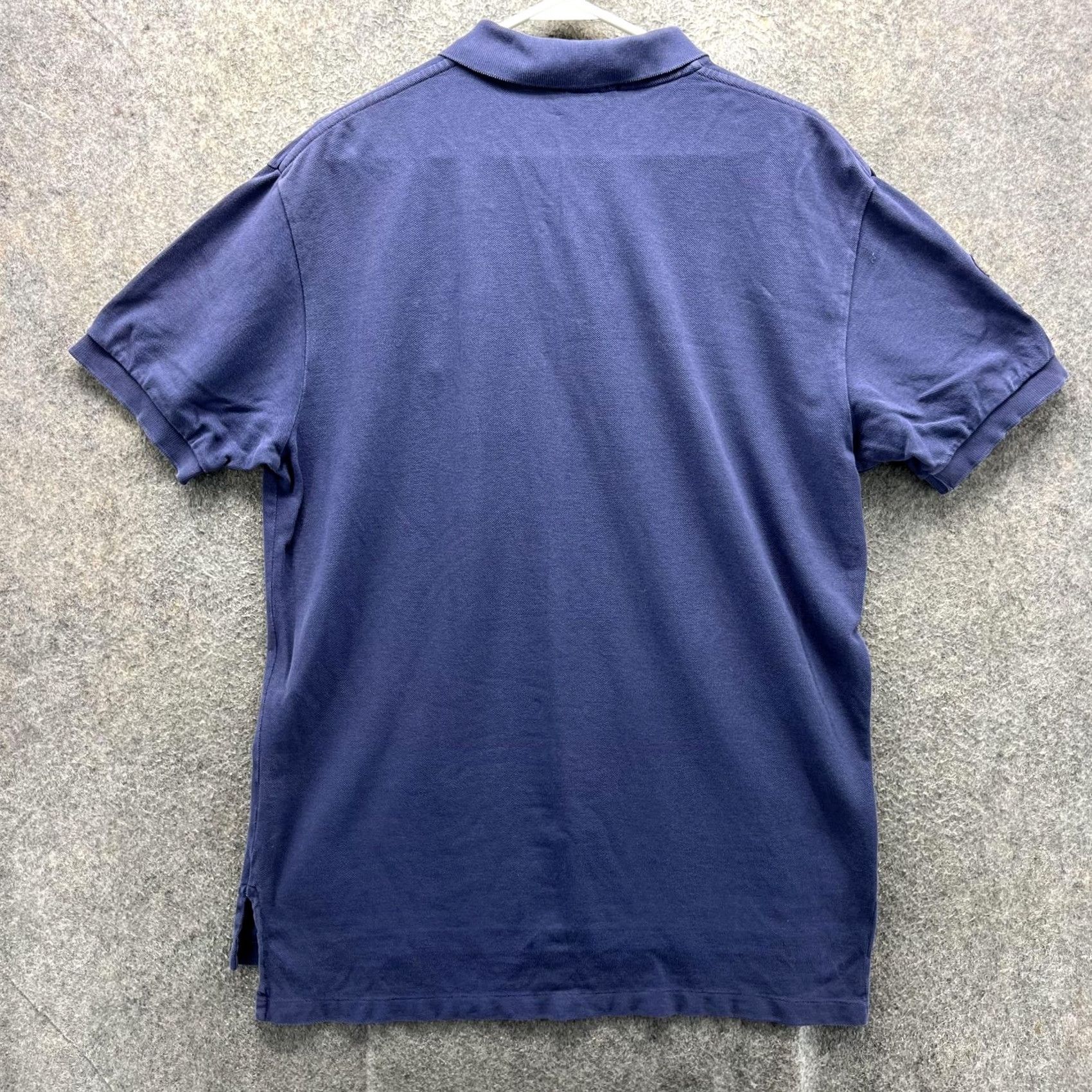 Polo Ralph Lauren VINTAGE Polo Ralph Lauren Polo Shirt Mens L Blue Embroidered 3 Big Pony 90s Size US L / EU 52-54 / 3 - 2 Thumbnail