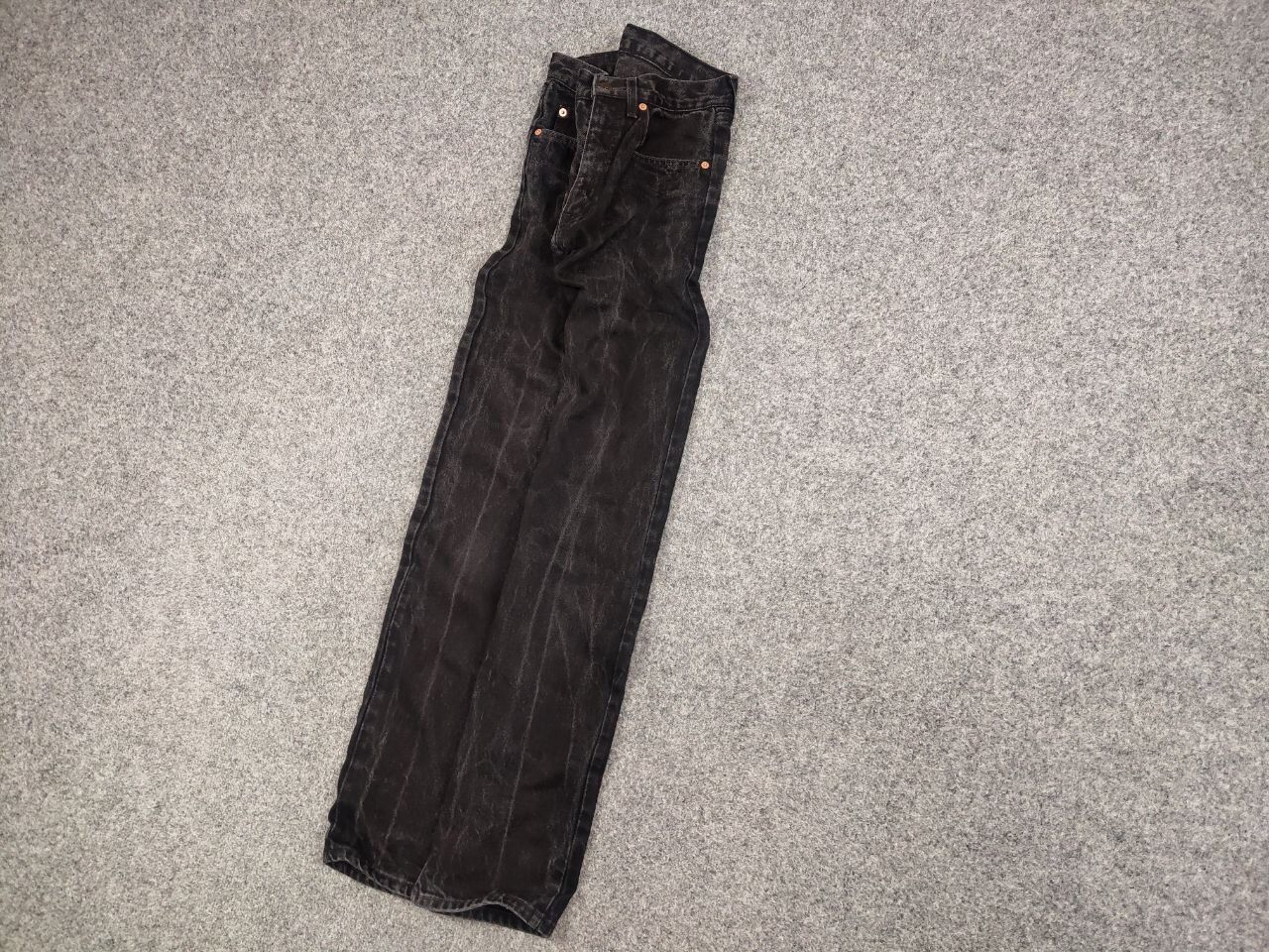 Levi's Vintage 90's Levis 615 fit Guide Faded Black Denim Jeans Size US 30 / EU 46 - 3 Thumbnail