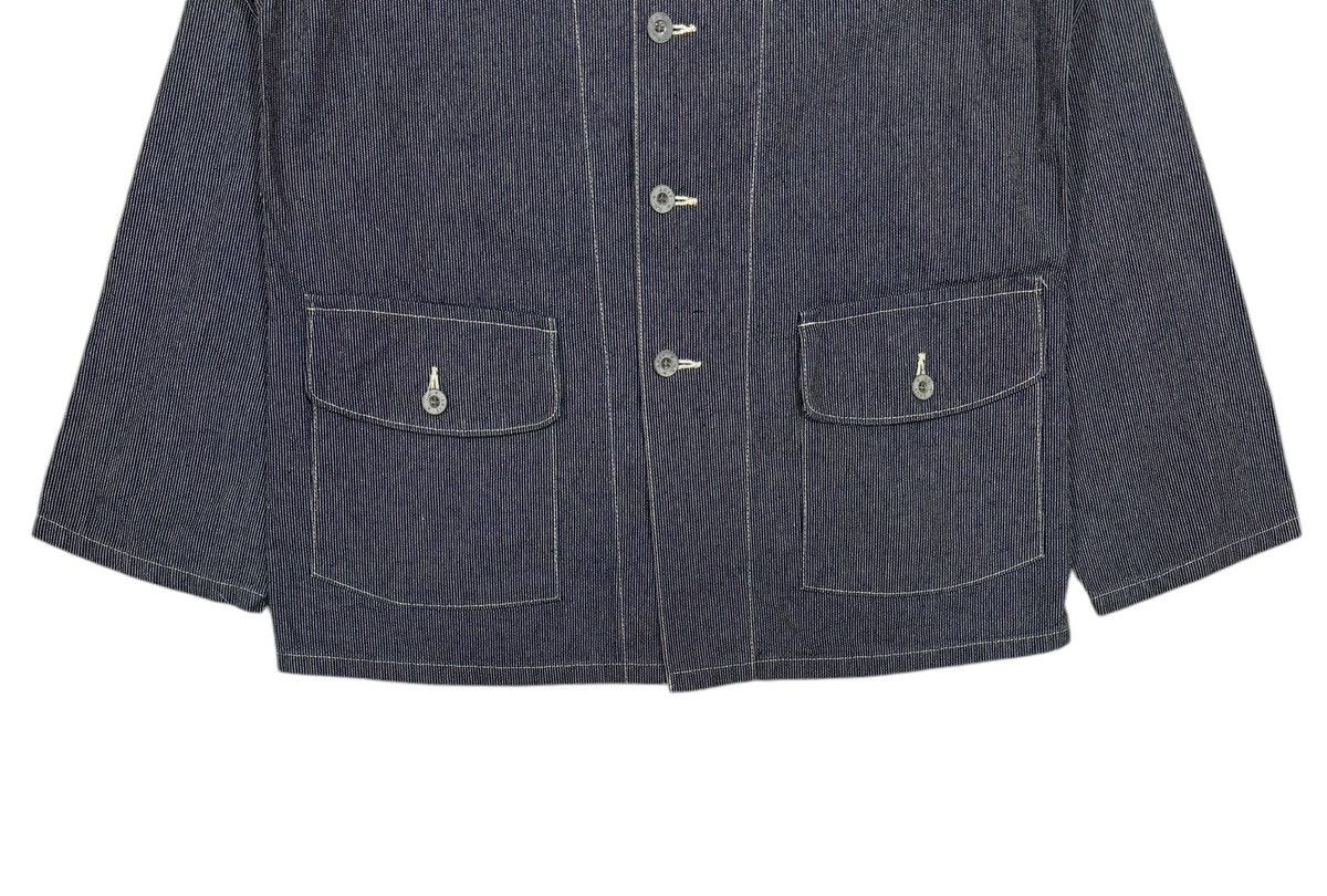 Mister Freedom Made By Stormy Blue Pherrows Usn Chore Jacket Size US S / EU 44-46 / 1 - 4 Thumbnail