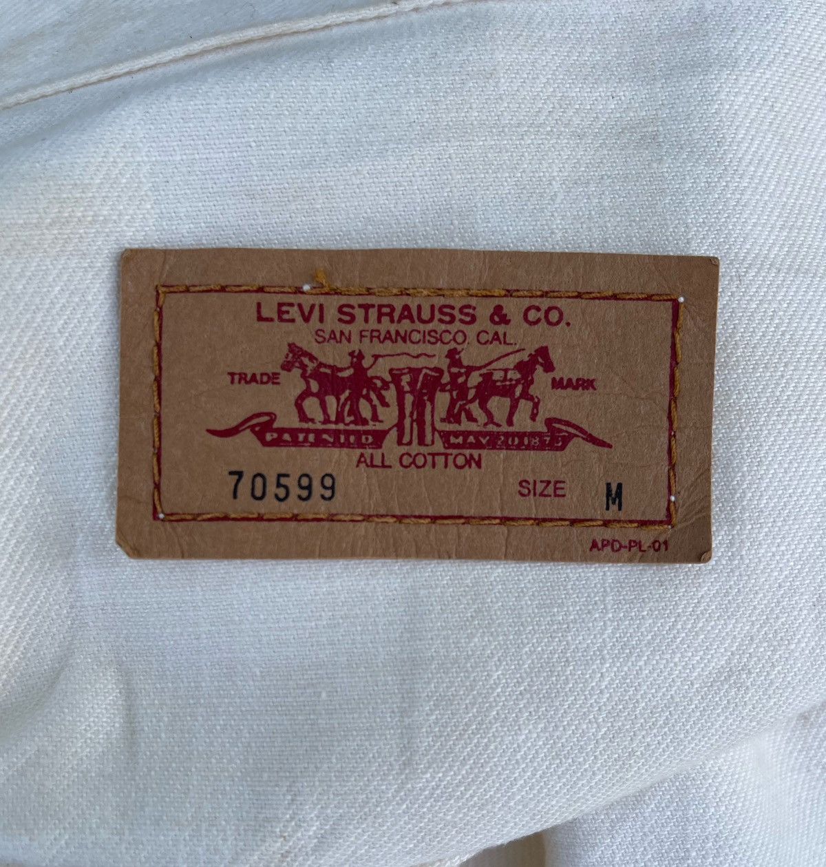 Levi's 🔥Vintage Levi's Denim Trucker Jacket Size US M / EU 48-50 / 2 - 19 Thumbnail