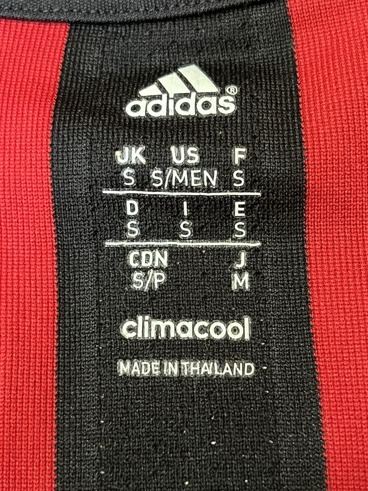 Adidas AC MILAN 2013 home jersey by adidas #10 keisuke honda Size US S / EU 44-46 / 1 - 17 Thumbnail