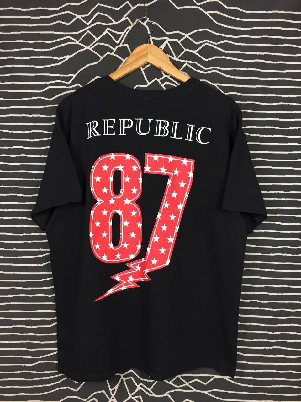 California Republic × Vintage California Republic Grizzly Bear Red Bandana Logo Tee Size US XL / EU 56 / 4 - 5 Thumbnail