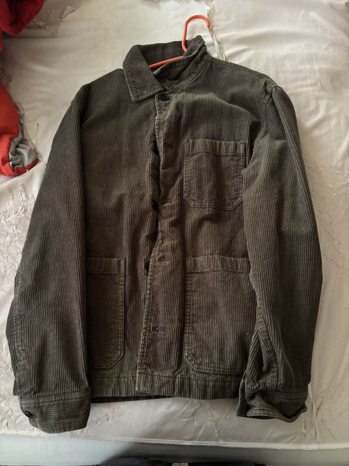 H&M Corduroy brown button up jacket Size US M / EU 48-50 / 2 - 1 Thumbnail