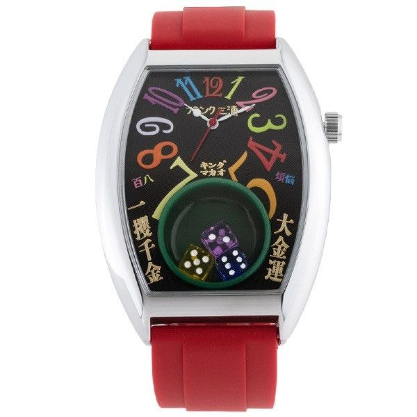 Japanese Brand Frank Miura Life’s a Gamble Watch King Macau Dice Size ONE SIZE - 1 Thumbnail