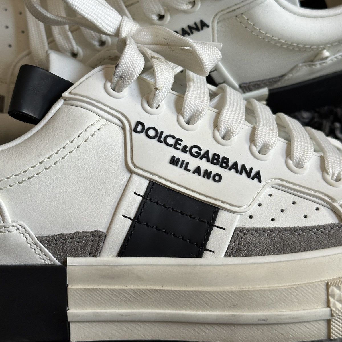 Dolce & Gabbana Dolce & Gabbana Men’s Flattop Sneaker Size US 9 / EU 42 - 9 Thumbnail