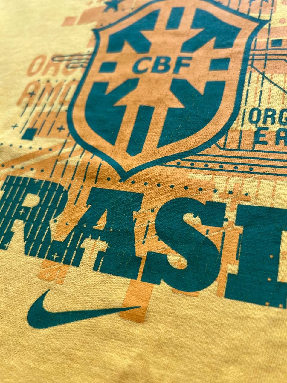 Nike × Vintage BLOKECORE NIKE 2000S FC BRAZIL #9 T SHIRT RARE Size US XL / EU 56 / 4 - 14 Thumbnail