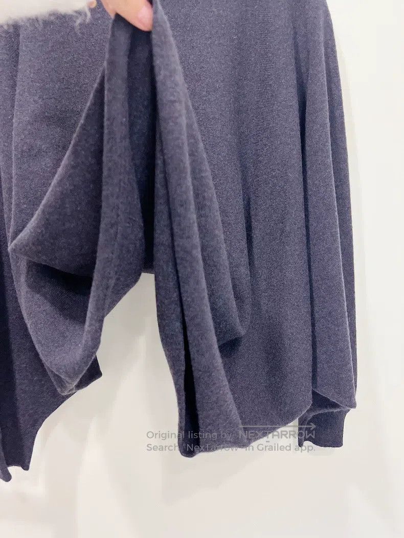 Hermes Hermes Dark Gray Batwing Loose Cashmere Knit Sweater Size XXS / US 00 / IT 34 - 5 Thumbnail