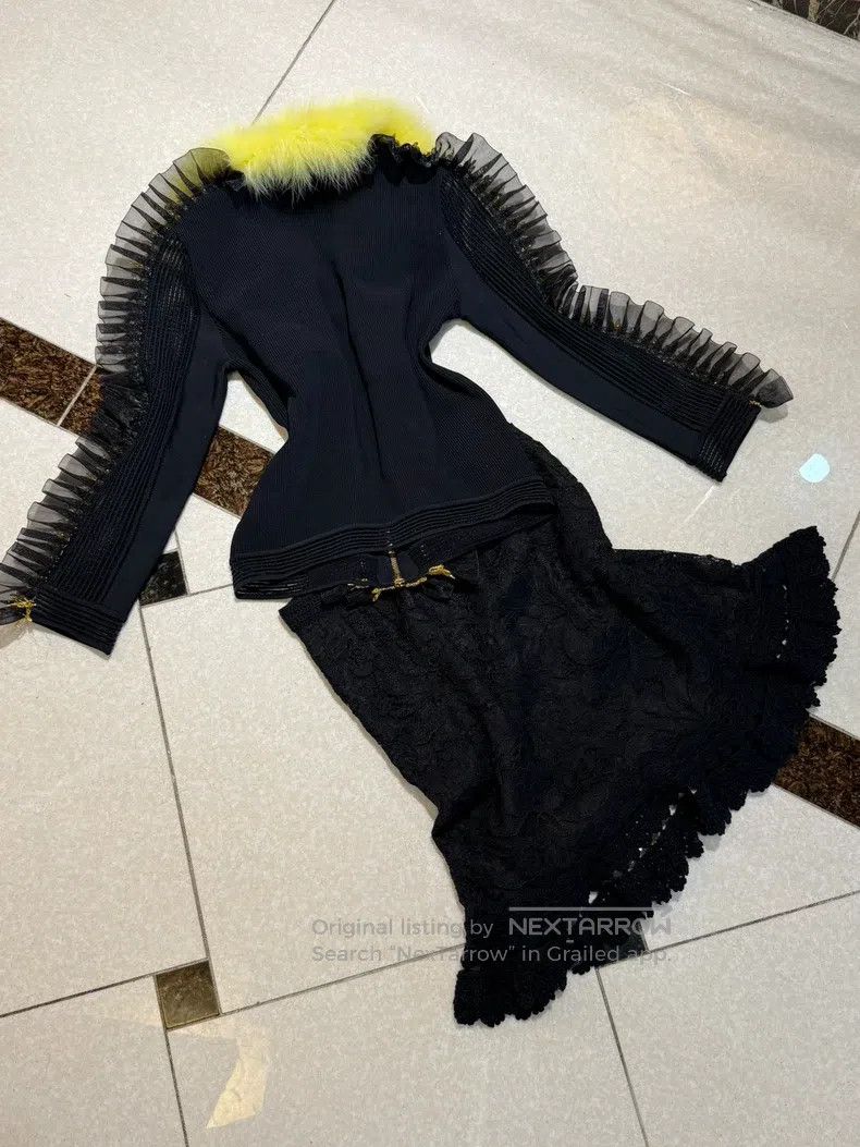 Versace Versace Black and gold luxury color scheme zip jacket Size M / US 6-8 / IT 42-44 - 9 Thumbnail