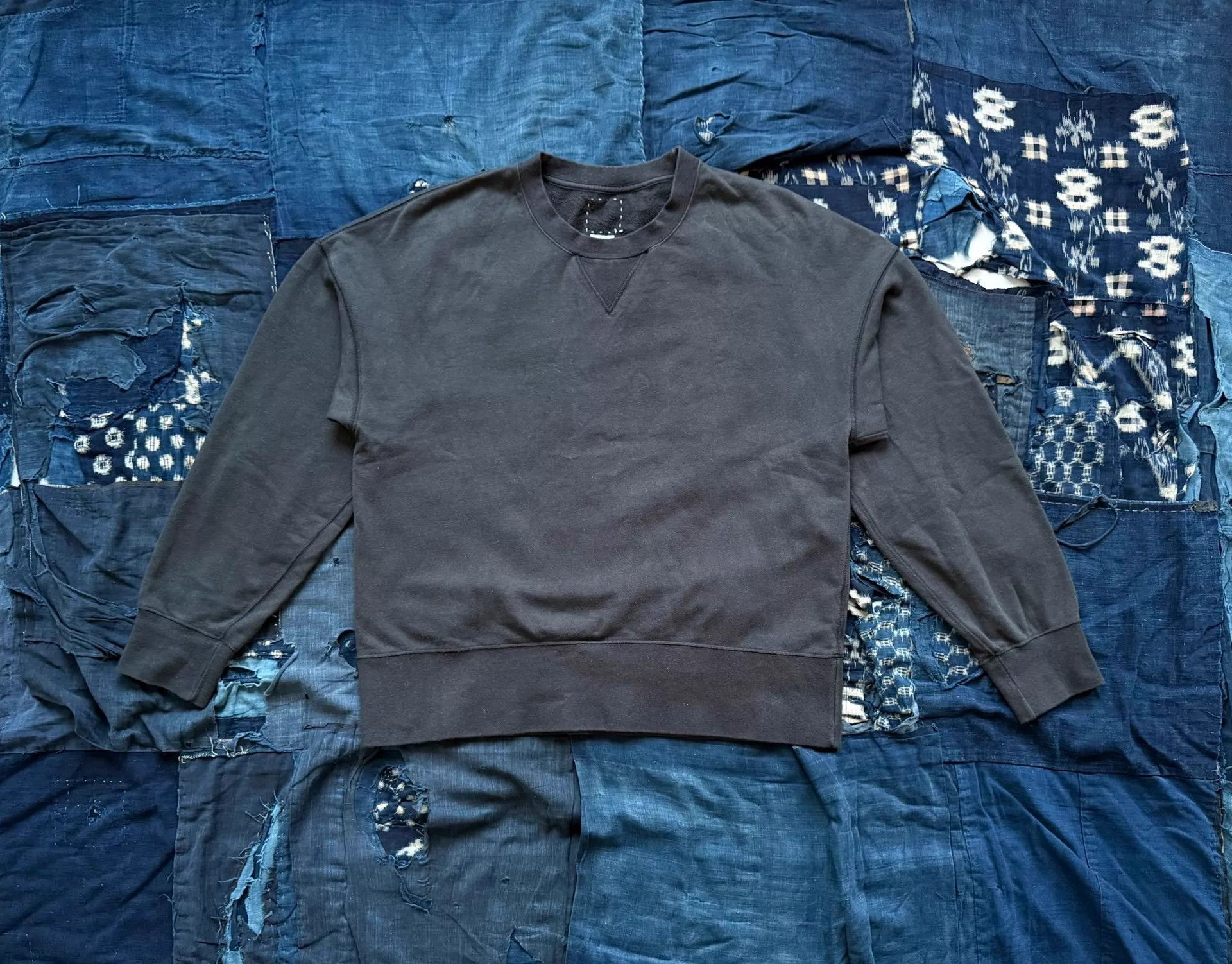 Visvim Black Long-Sleeve Sweatshirt Size US XXL / EU 58 / 5 - 1 Thumbnail