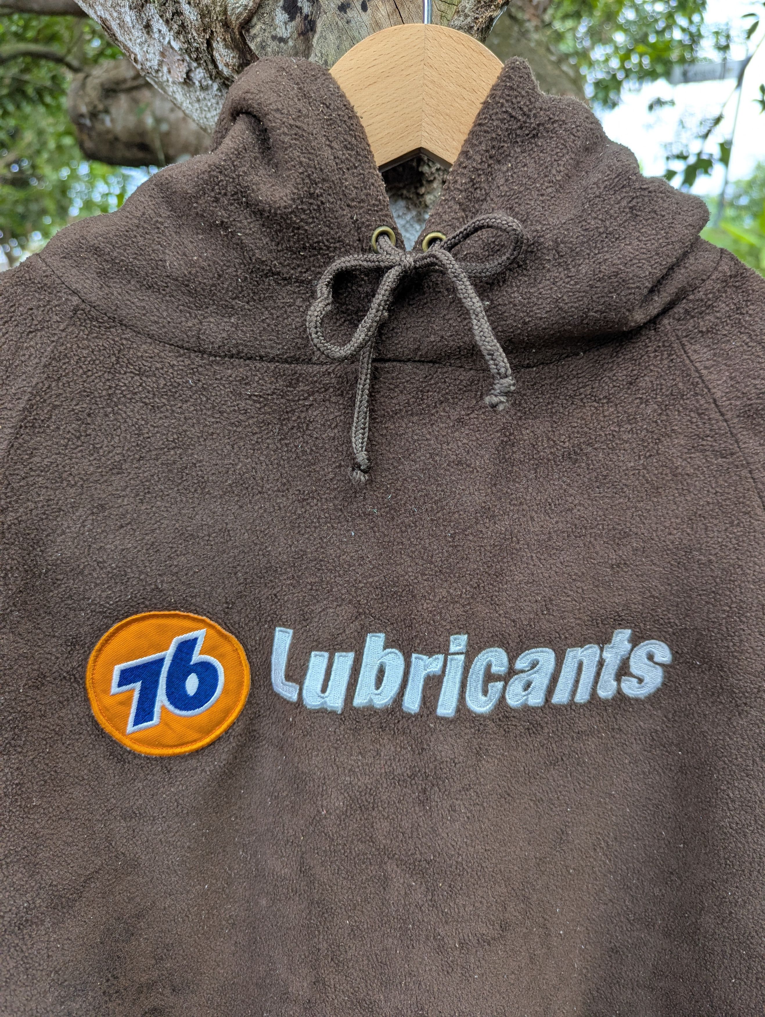 Vintage 76 LUBRICANTS FLEECE JACKET SWEATSHIRT Size US L / EU 52-54 / 3 - 2 Thumbnail
