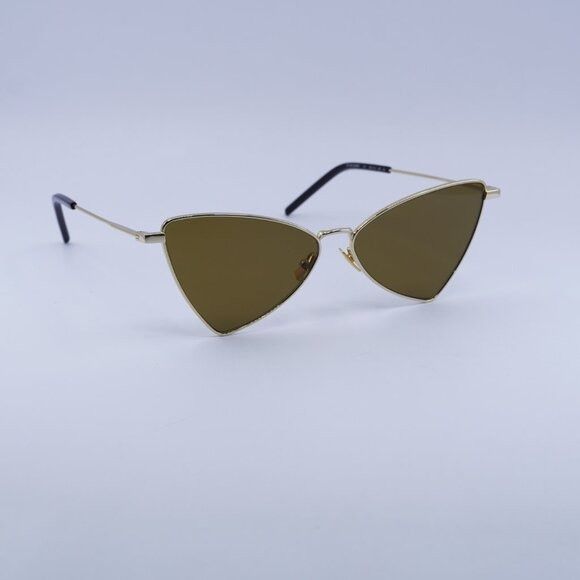 Saint Laurent Paris 🕶️ New Saint Laurent SL303 JERRY 011 Sunglasses - Gold Size ONE SIZE - 4 Thumbnail