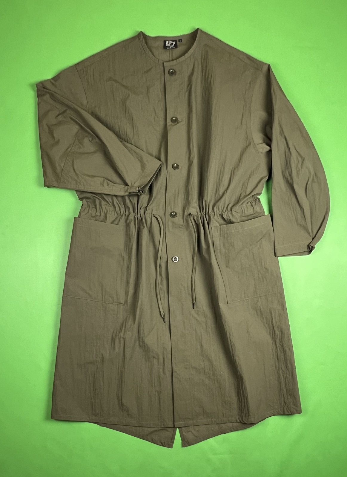 Orslow OrSlow Japan Nylon Oversize Long Military Coat Jacket Size US S / EU 44-46 / 1 - 2 Thumbnail