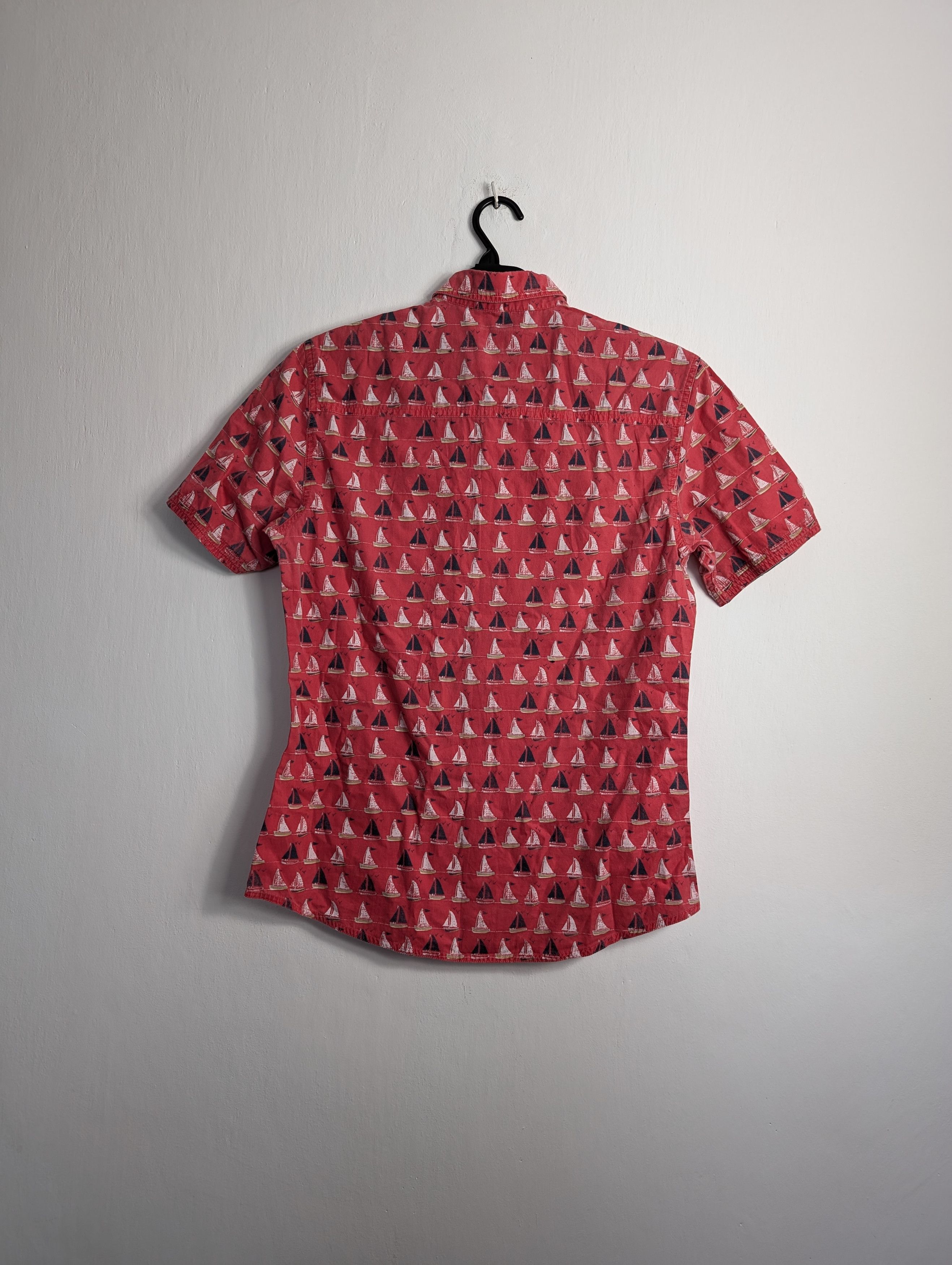 Vintage Vintage Y2K Hawaiian Shirt - Summer Floral Palm Tree Print Size US S / EU 44-46 / 1 - 3 Thumbnail
