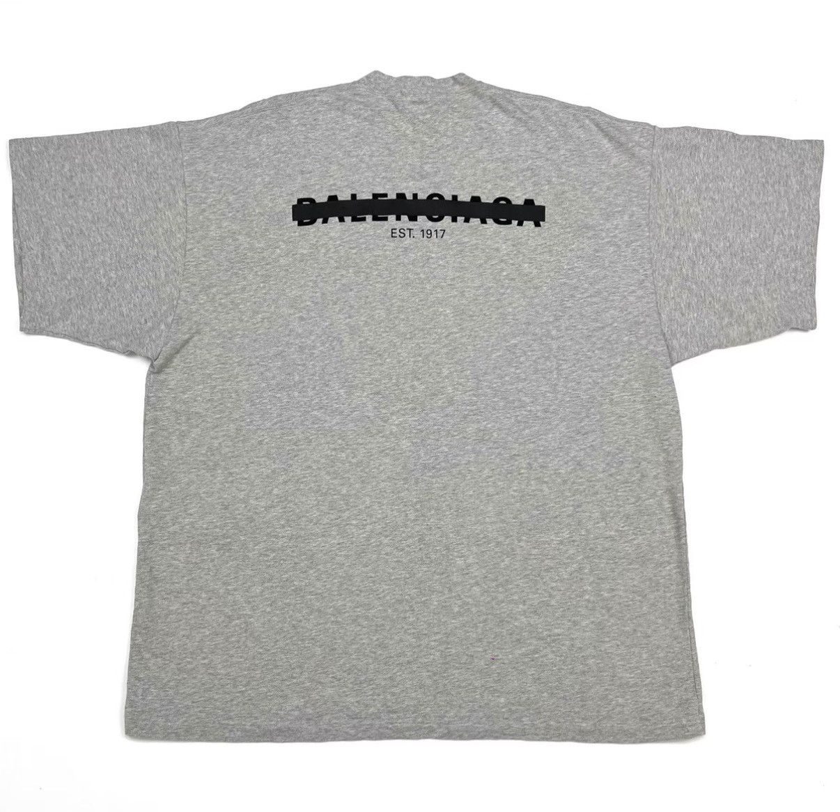 Balenciaga Balenciaga Strike-Through Tape Short Sleeve K12 Size US M / EU 48-50 / 2 - 2 Thumbnail