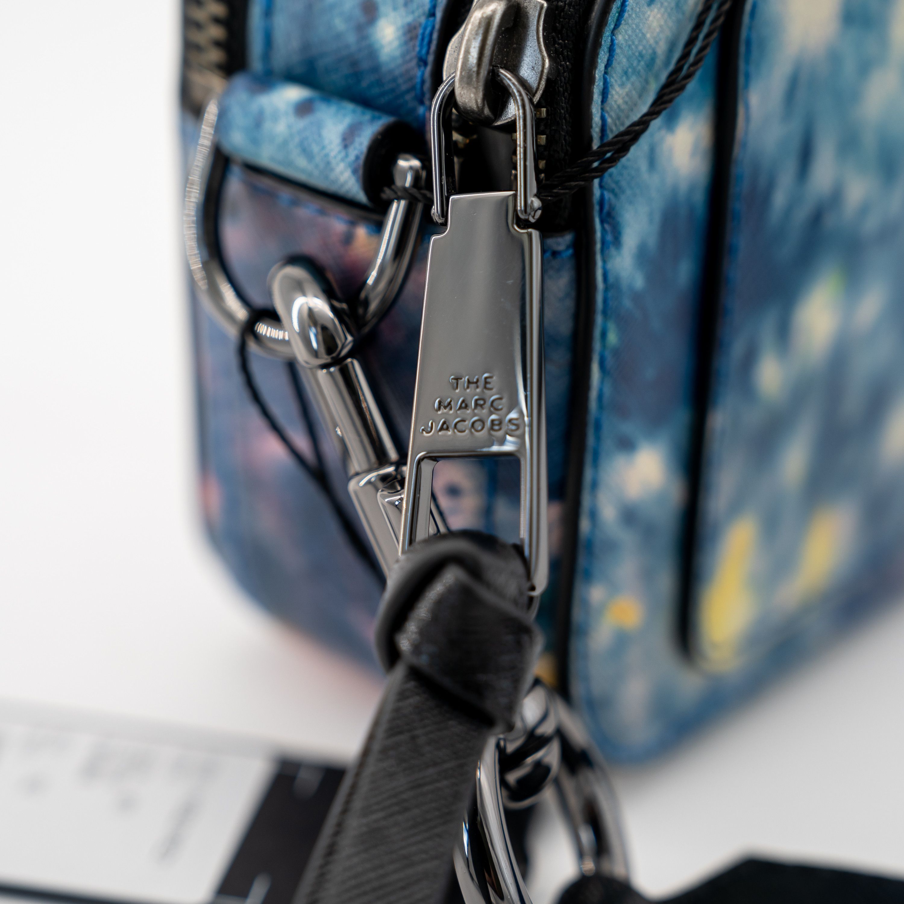 Marc Jacobs Marc Jacobs Snapshot Bag Watercolor Camera Shoulder Blue Size ONE SIZE - 7 Thumbnail