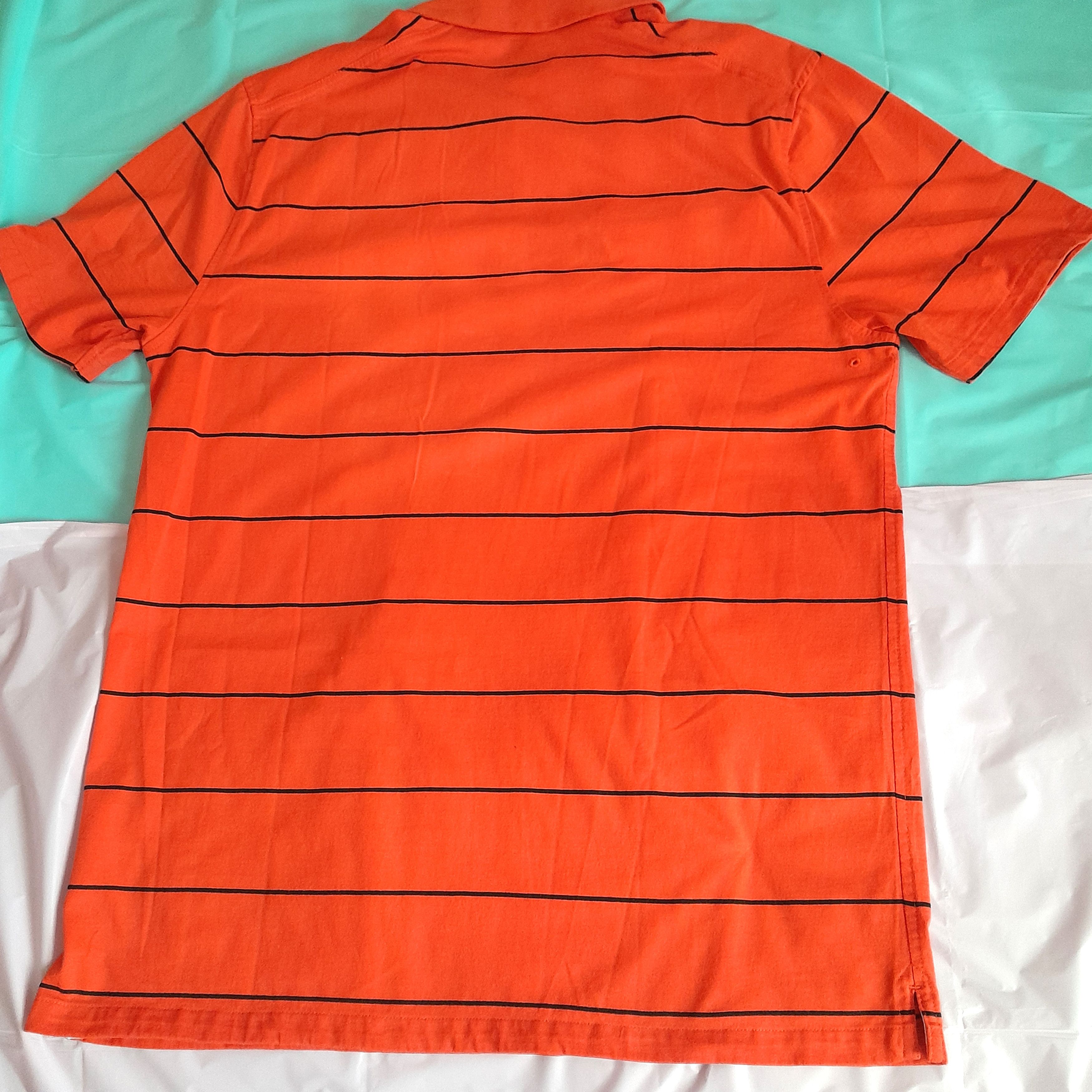 Nike Nike Dry Fit Polo Shirt Men’s Red Striped Short Sleeve Size US L / EU 52-54 / 3 - 7 Thumbnail