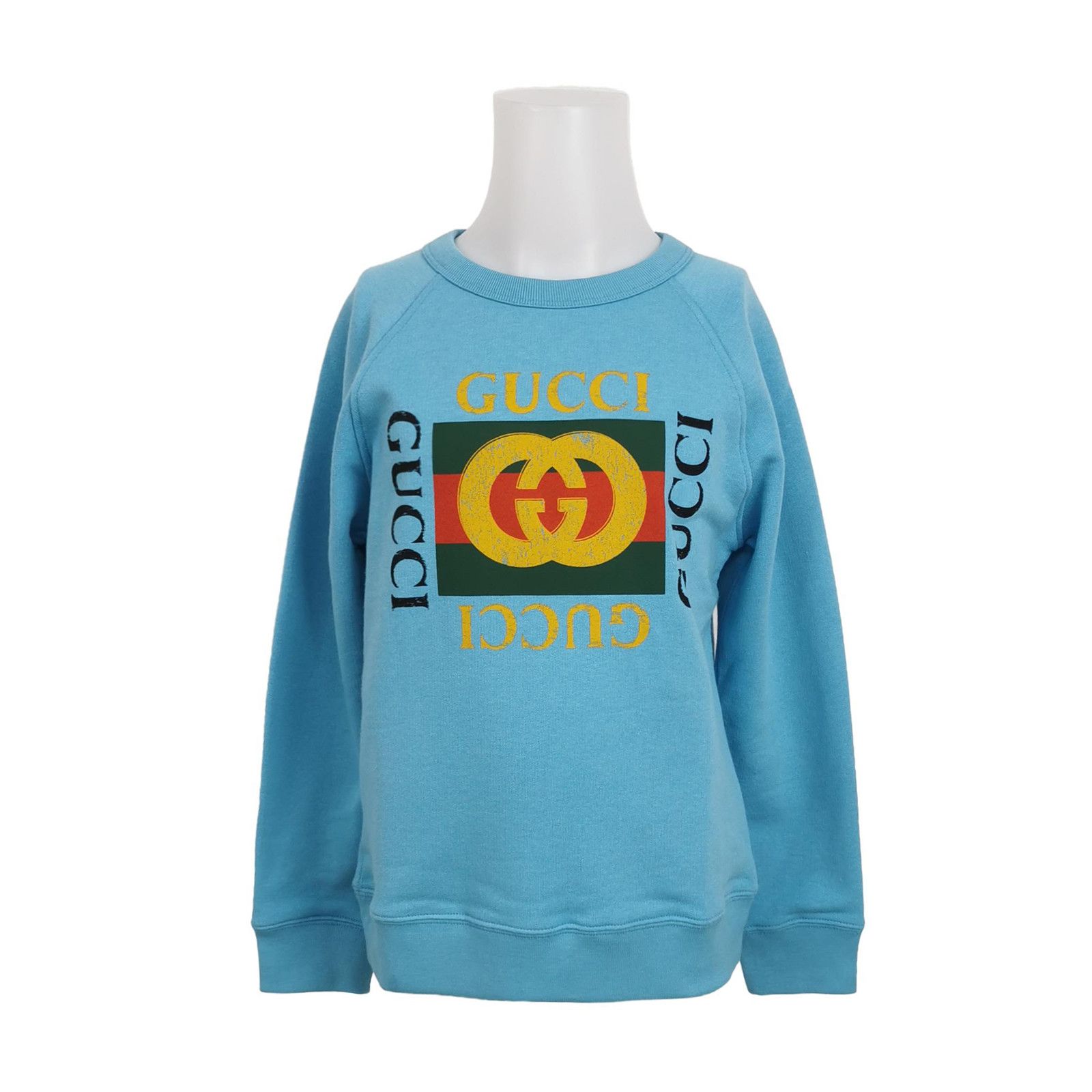 Gucci Gucci Double G Web Logo Sweatshirt 8Y Size US XXS / EU 40 - 1 Thumbnail