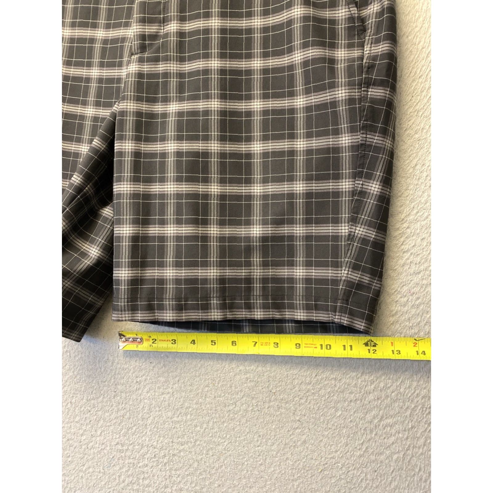 Footjoy FOOTJOY MENS GLEN PLAID GOLF SHORTS SIZE 38 BLACK 155-20 Size US 38 / EU 54 - 5 Thumbnail