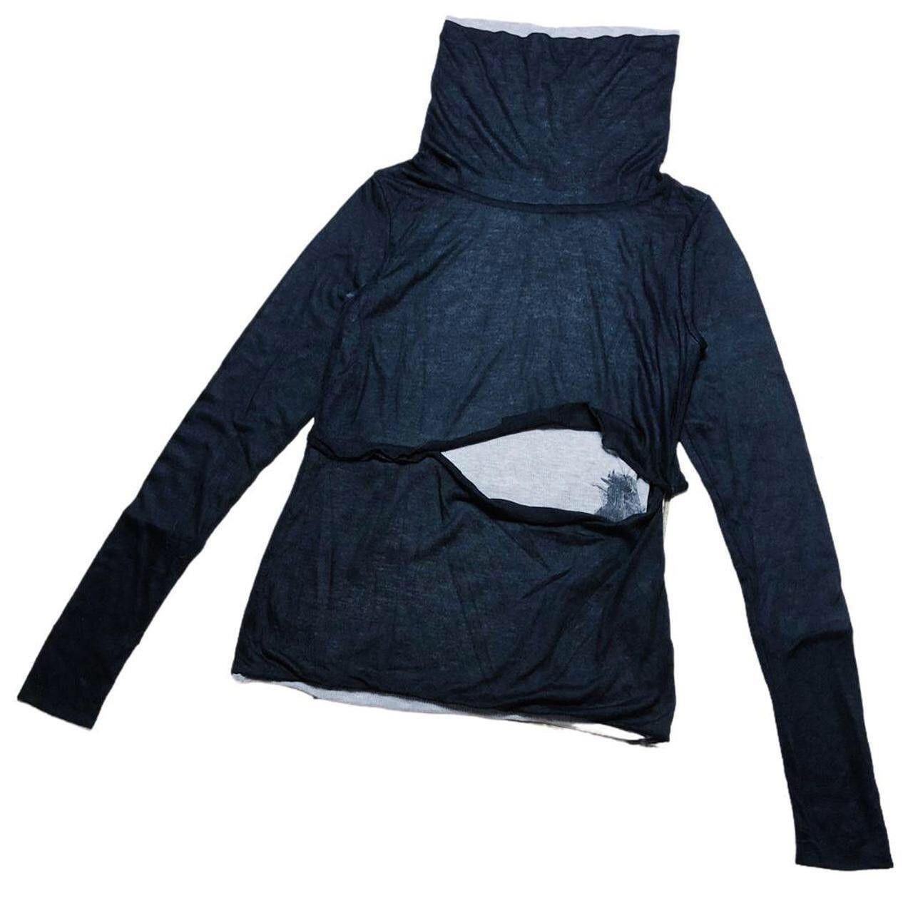 Cop Copine The Cop Copine Cut Out Double Top Black Size ONE SIZE - 3 Thumbnail