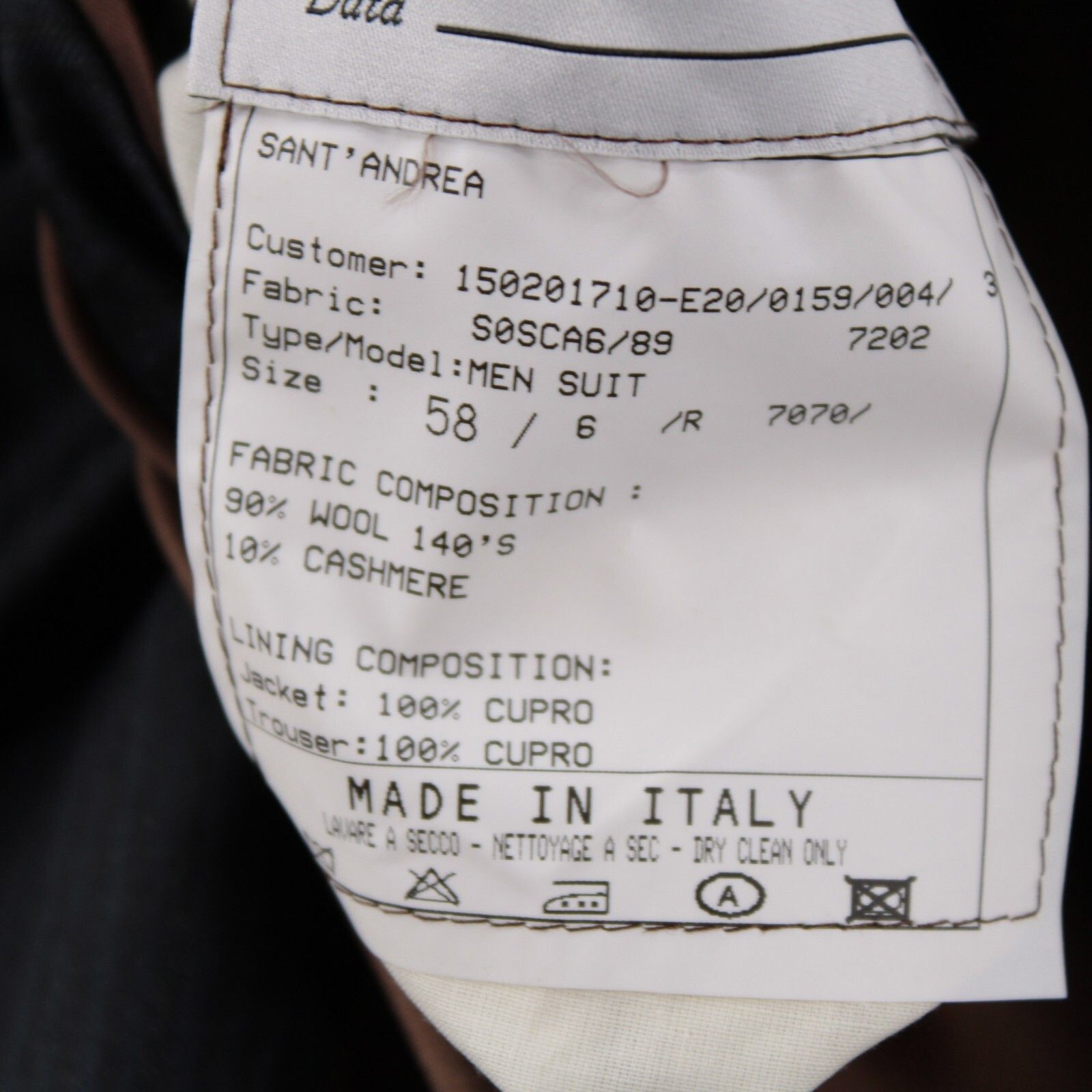 Other Sant'Andrea Suit Size US 48 Regular in Gray Size 48R - 9 Thumbnail