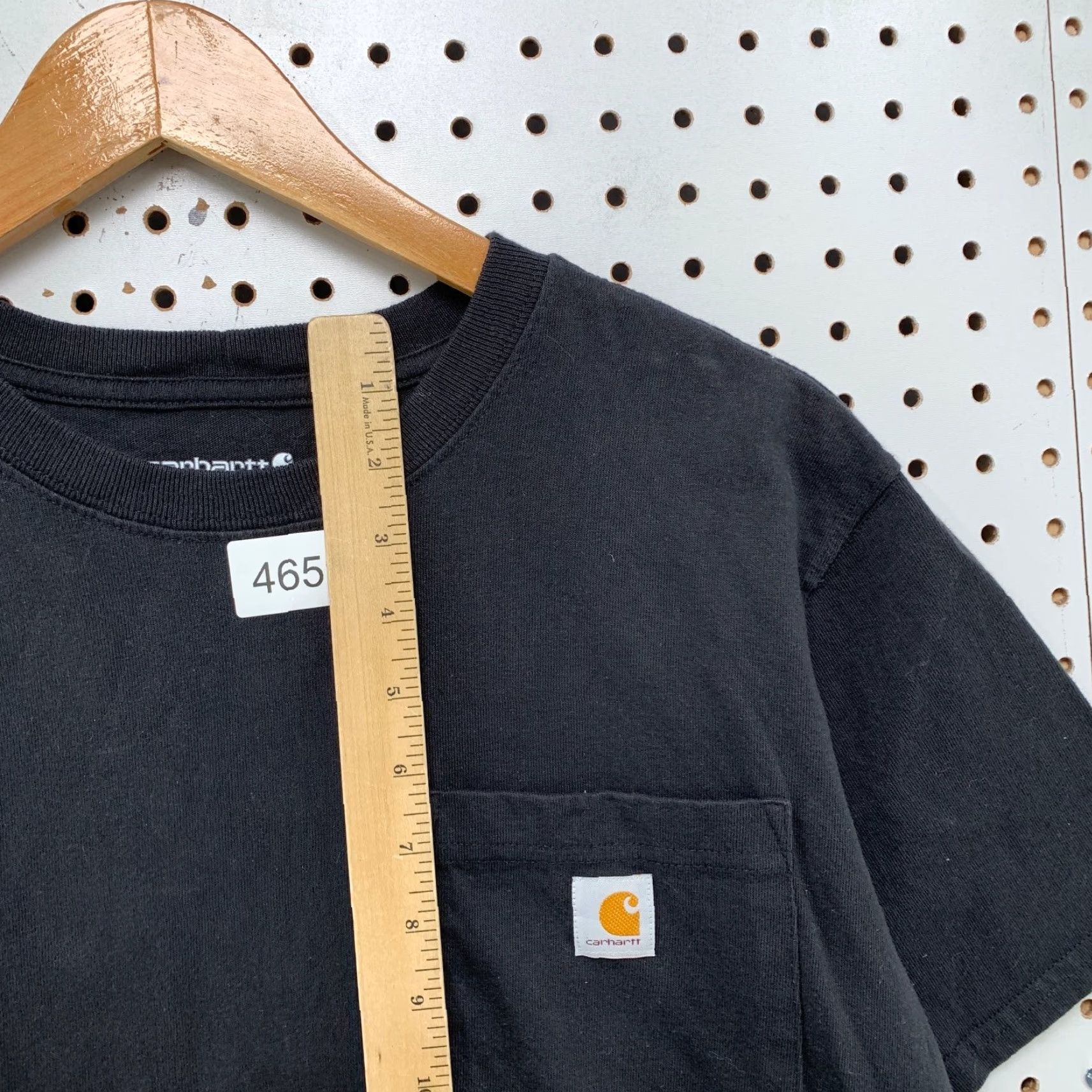 Carhartt Carhartt Pocket Shirt Mens M Short Sleeve Black Workwear Loose Fit Size US M / EU 48-50 / 2 - 7 Thumbnail
