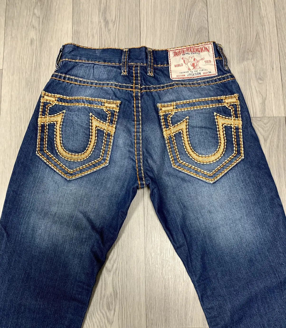 True Religion × Vintage True Religion Jackson Denim Made in USA Size US 32 / EU 48 - 12 Thumbnail