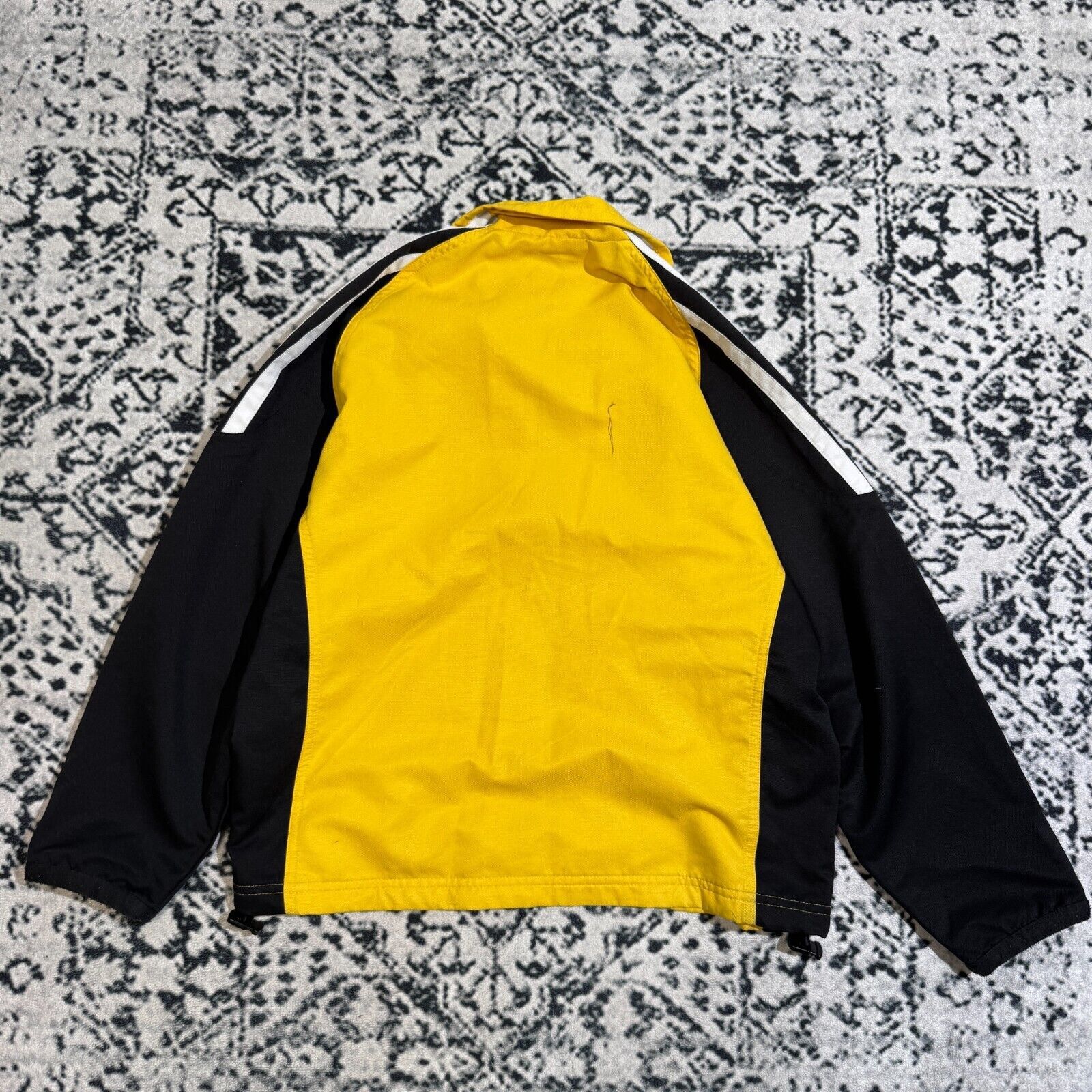 Adidas Adidas Unisex Yellow Polyester Jacket Size XXS Tracksuit Size US XXS / EU 40 - 11 Thumbnail