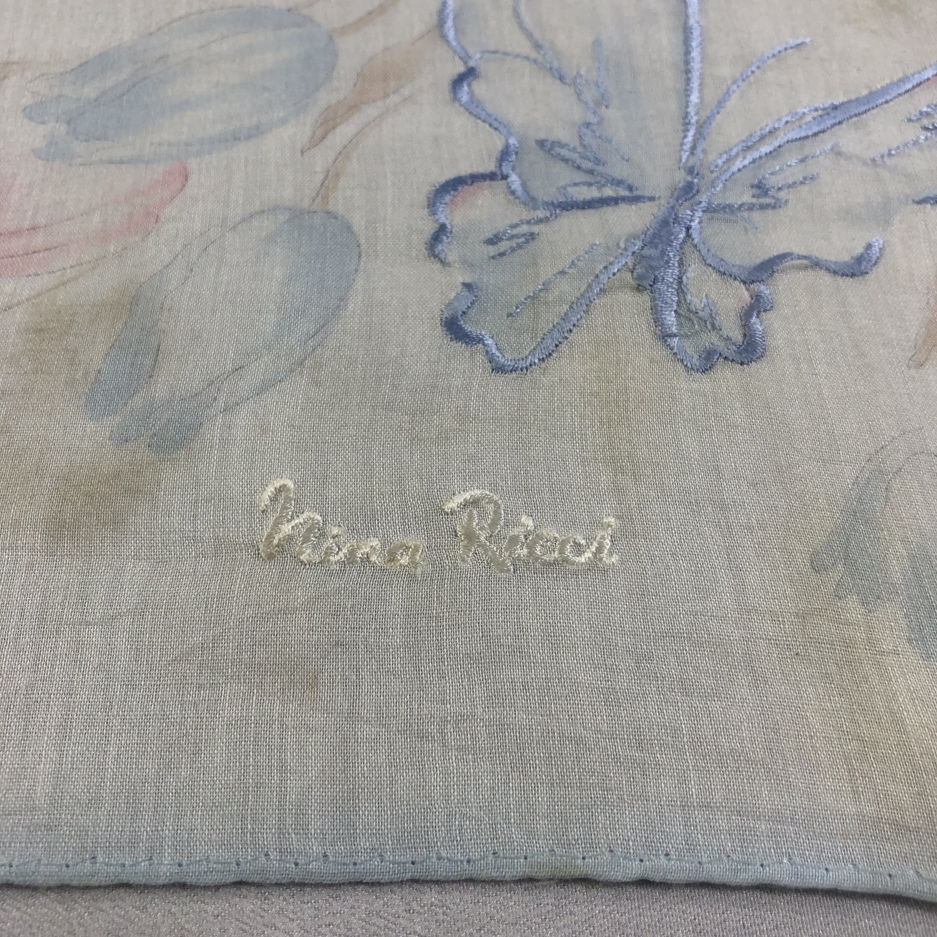 Nina Ricci Nina Ricci Handkerchief Neckerchief Bandana H1791 Size ONE SIZE - 4 Thumbnail