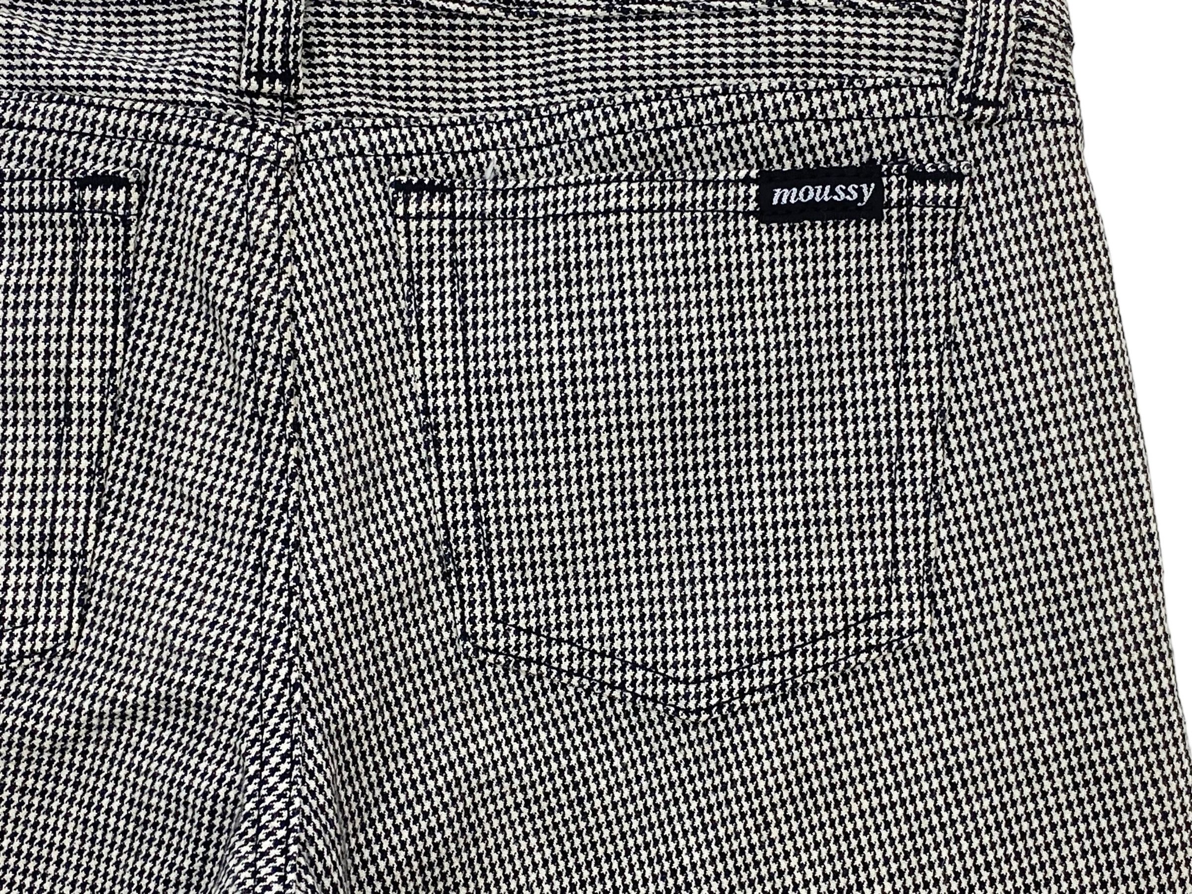 Japanese Brand × MOUSSY Moussy Houndstooth Pants Size 25" / US 0 / IT 36 - 10 Thumbnail