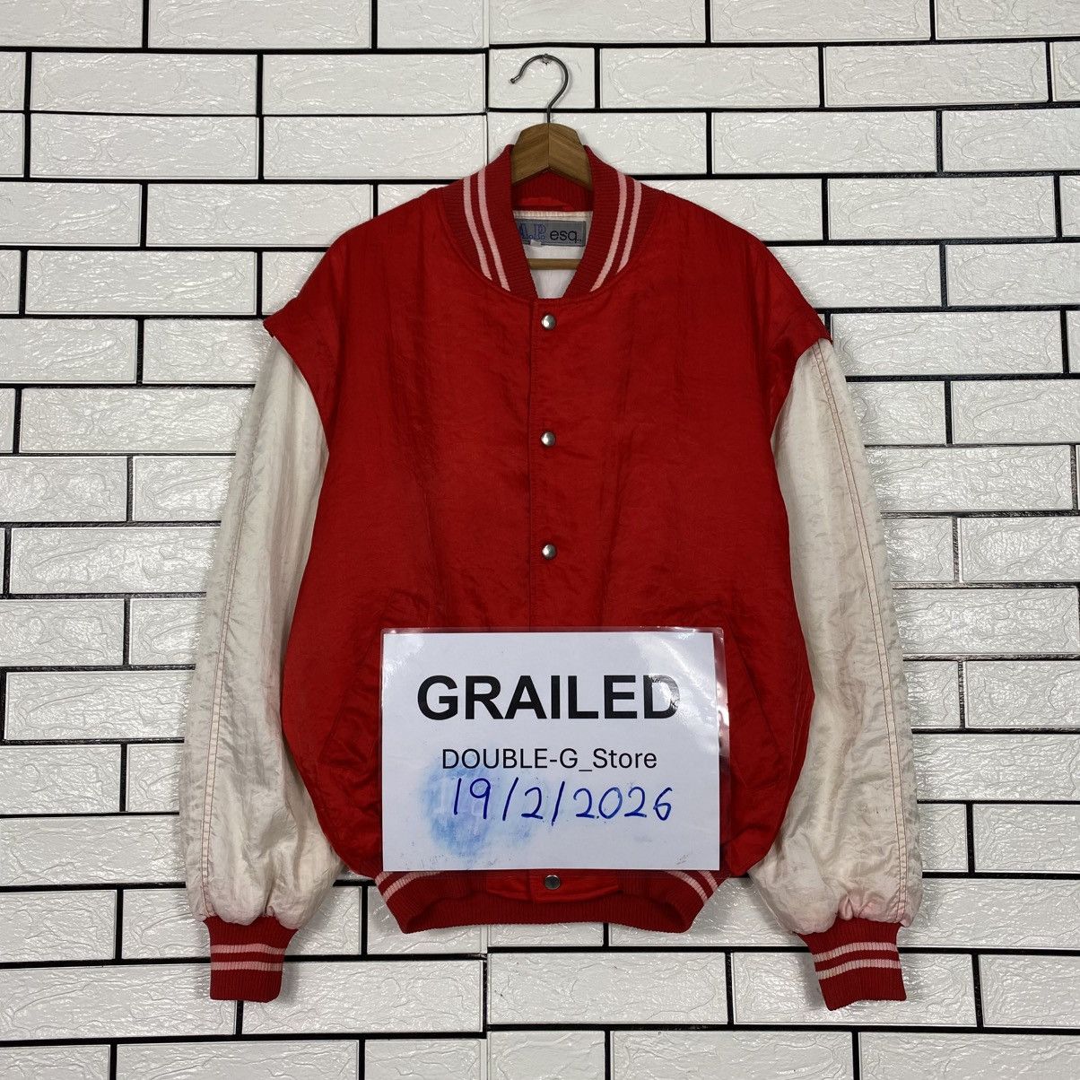 Japanese Brand 📌Vintage Nylon Bomber Jacket JAP Esa Size US M / EU 48-50 / 2 - 1 Thumbnail